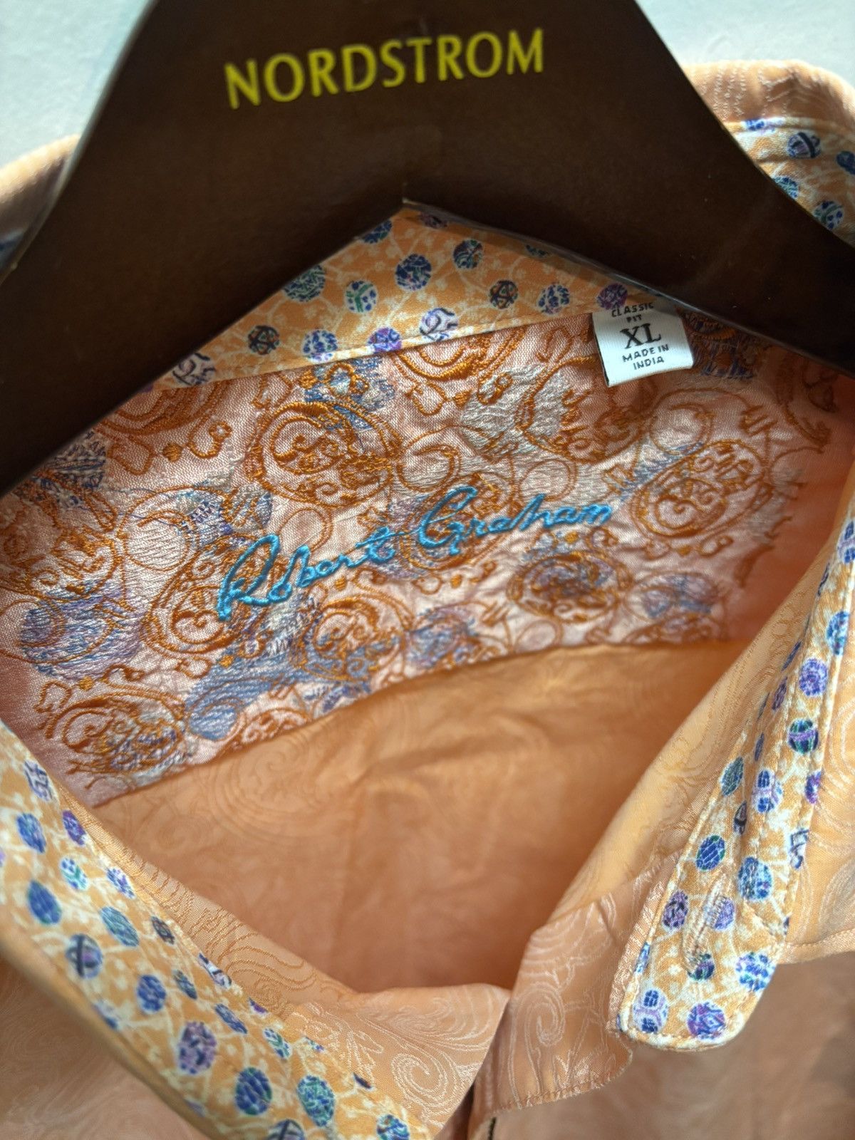 Robert Graham Robert Graham Mainland Button Down Shirt (XL) Size US XL / EU 56 / 4 - 2 Thumbnail