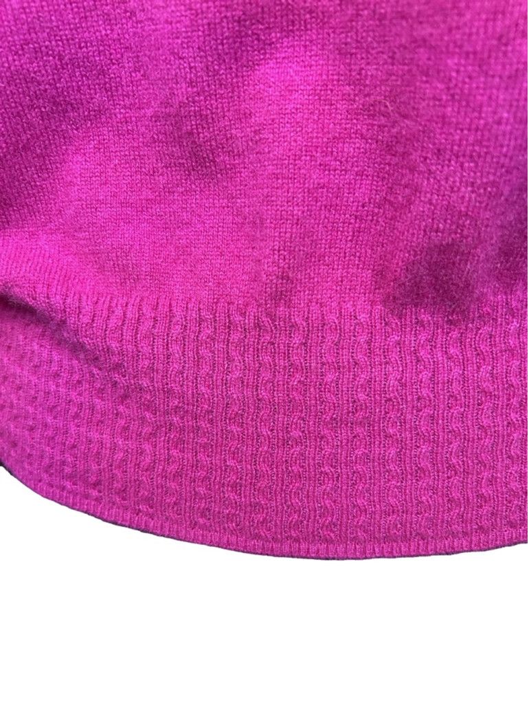 Other 100% cashmere Martha Stewart fuschia magenta sweater size s Size S / US 4 / IT 40 - 9 Thumbnail