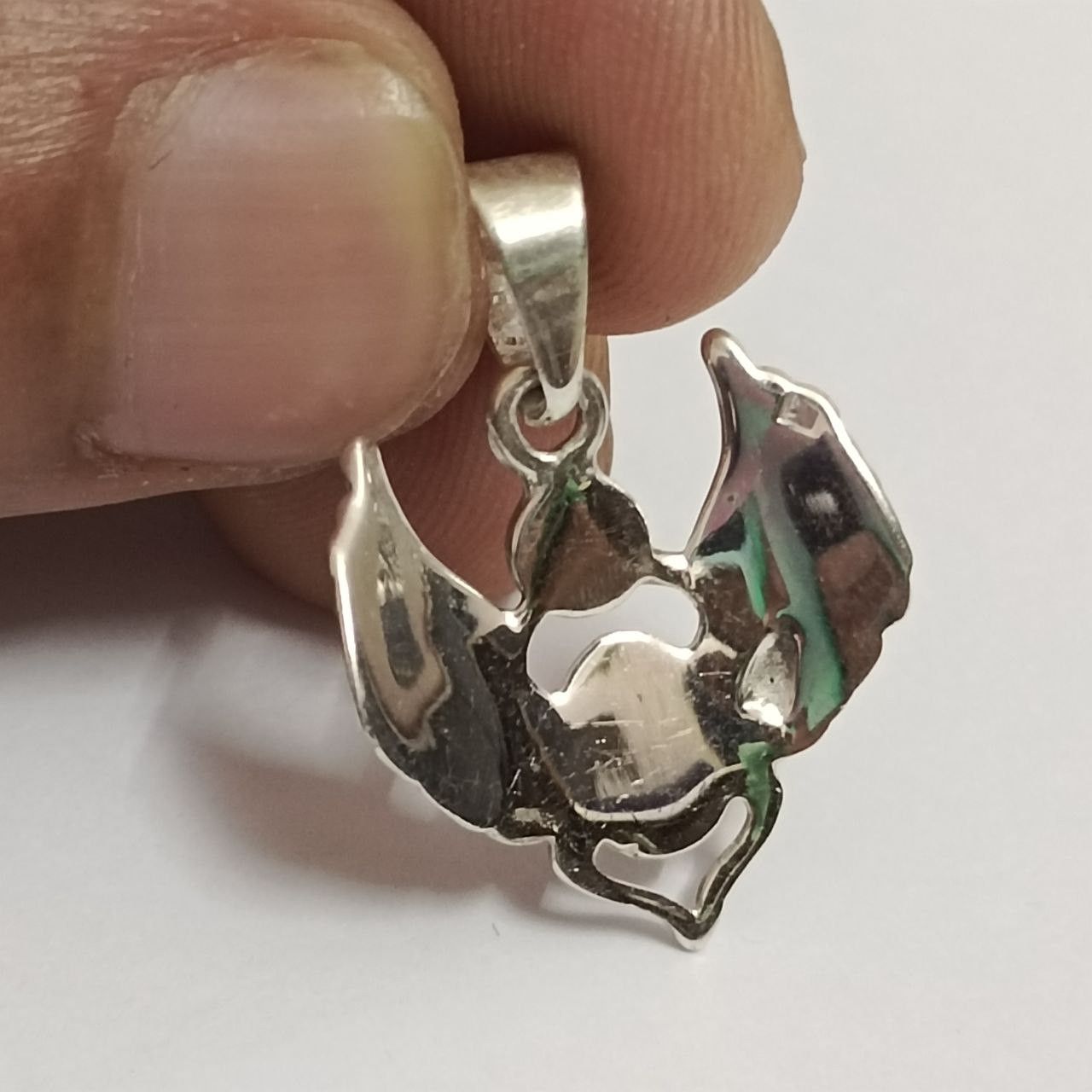 Handmade Egyptian Pharaoh Beetle Necklace in 925 Sterling Silver Size ONE SIZE - 2 Thumbnail