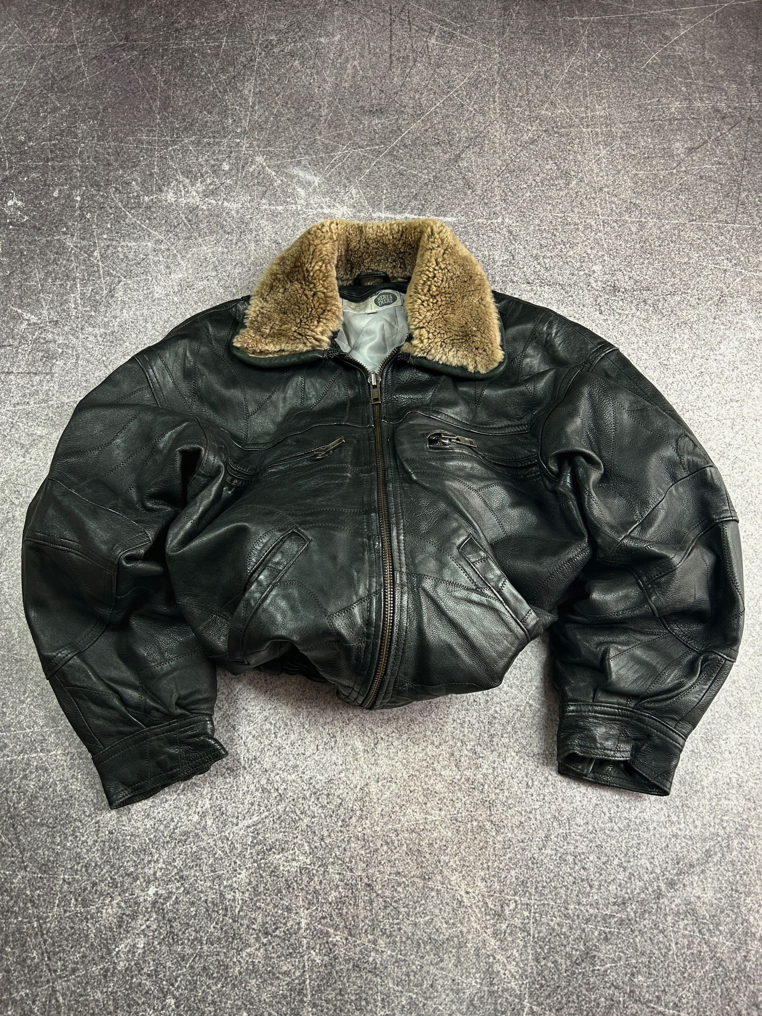 Pre-owned Hysteric Glamour X If Six Was Nine Vtg If Six Was Nine Rick Owens Style Y2k Fur Leather Jacket (size Medium) In Multicolor