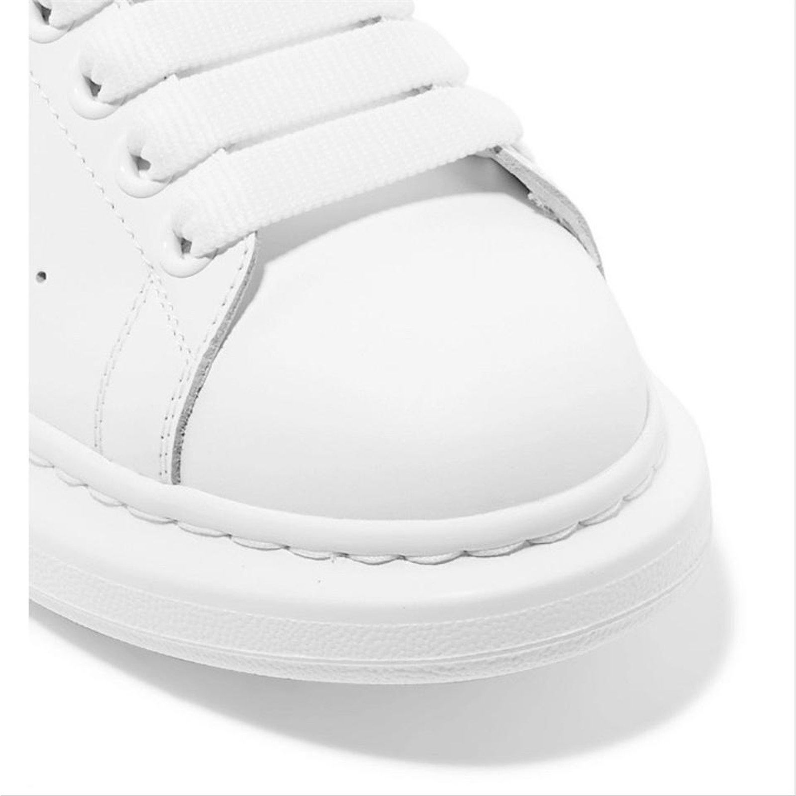 Alexander McQueen Alexander McQueen Oversized leather sneakers 40 Size US 10 / IT 40 - 5 Thumbnail