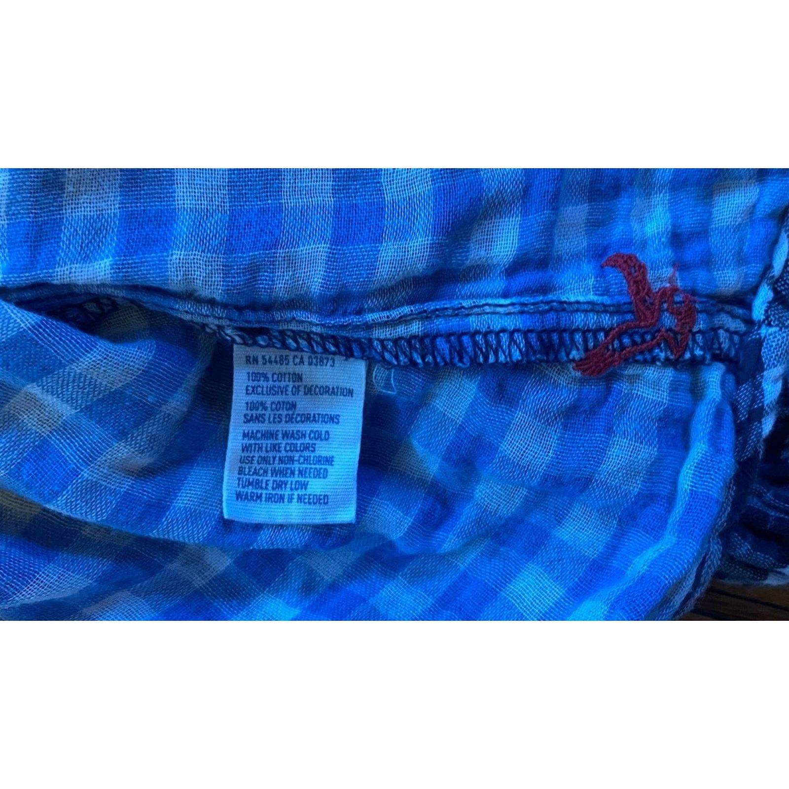 American Eagle Outfitters American Eagle Pearl Snap Shirt Women’s Sz 8 Checkered Plaid Size S / US 4 / IT 40 - 8 Thumbnail