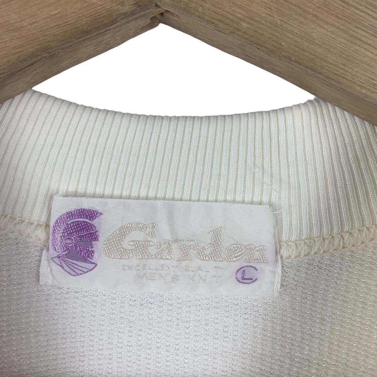 Japanese Brand × Vintage Vintage DISCOTIC AND LOVE white sweatshirt Size US L / EU 52-54 / 3 - 3 Thumbnail