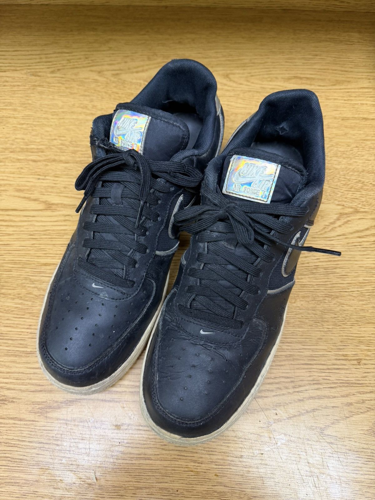 Nike Nike AF1 Iridescent Pearl Reflective size 10.5 Size US 10.5 / EU 43-44 - 4 Thumbnail