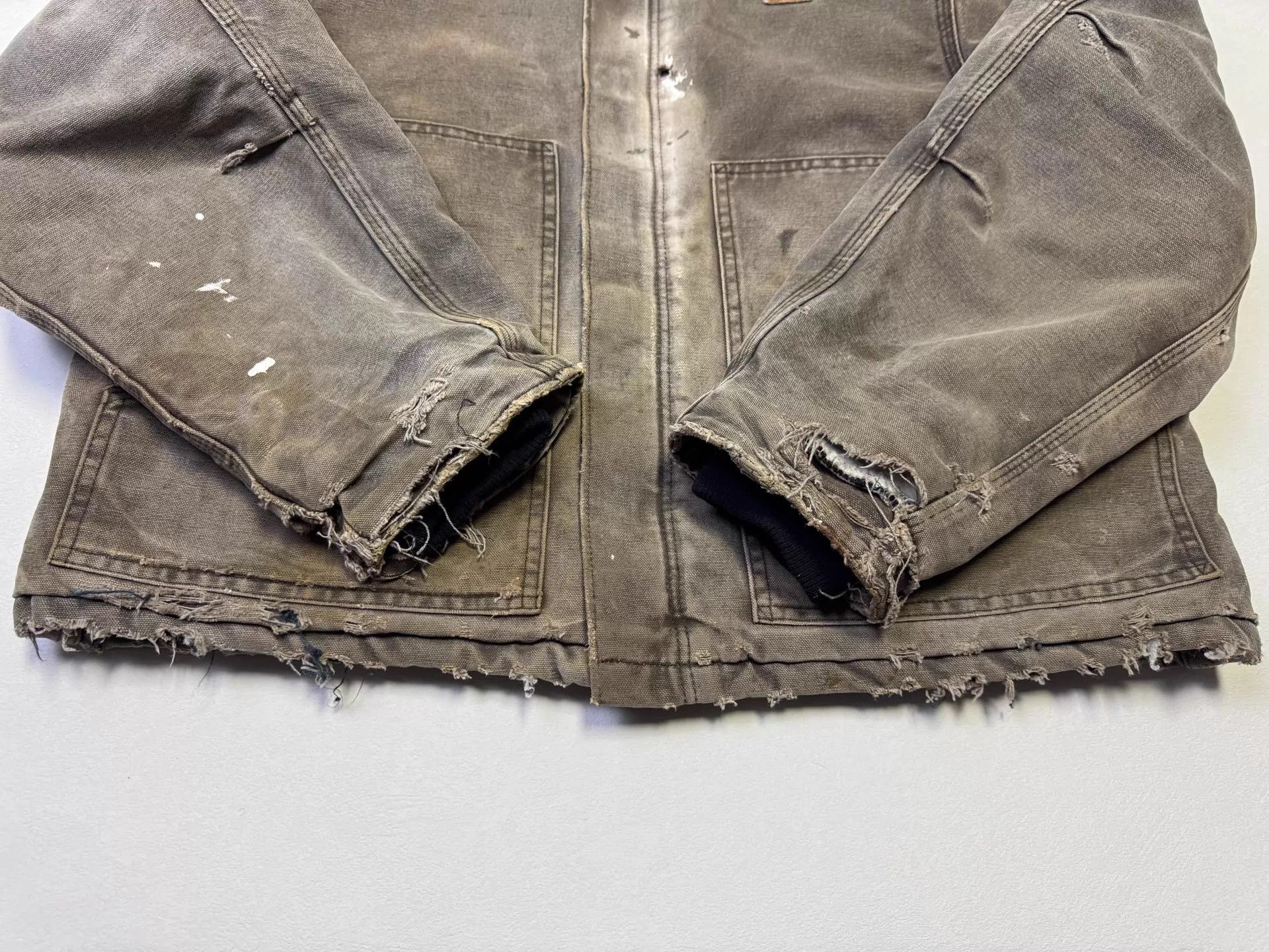Carhartt Vintage 2003 Carhartt J22 Chestnut L US Made Washed Jacket Size US L / EU 52-54 / 3 - 3 Thumbnail