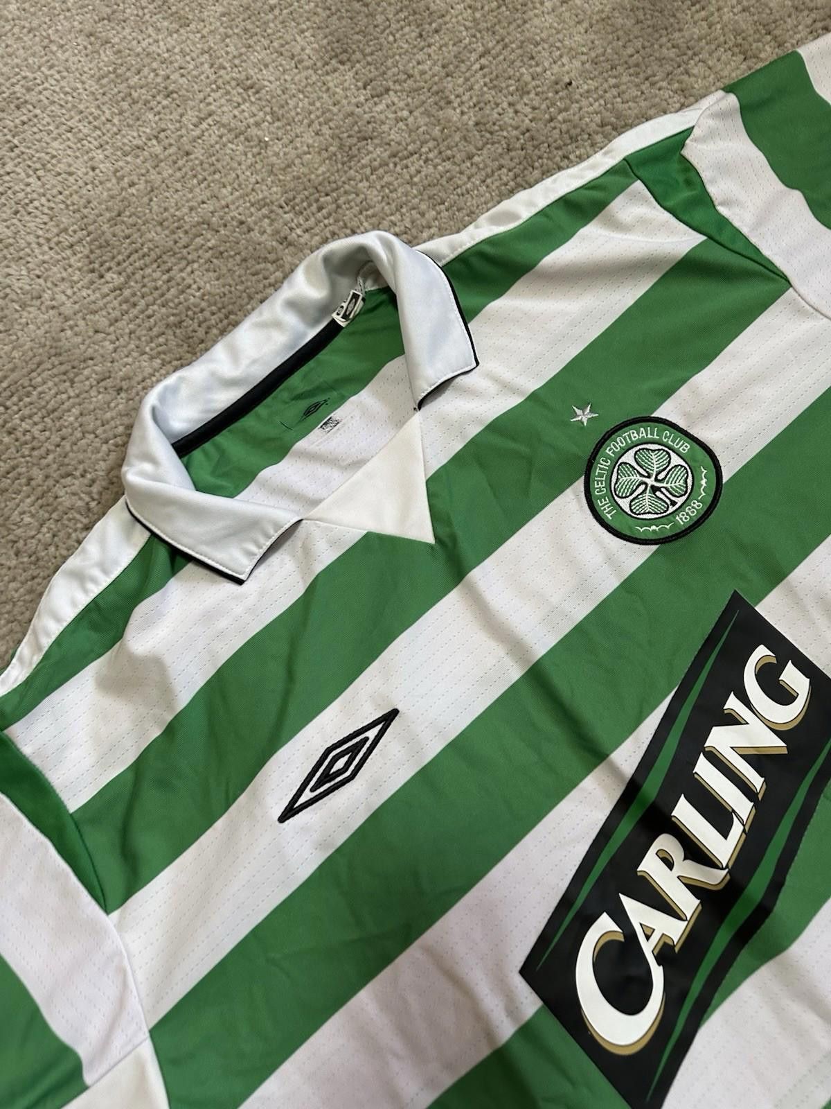 Umbro Vintage Jersey Umbro Celtic Home Football Soccer Shirt XXL Size US XXL / EU 58 / 5 - 4 Thumbnail