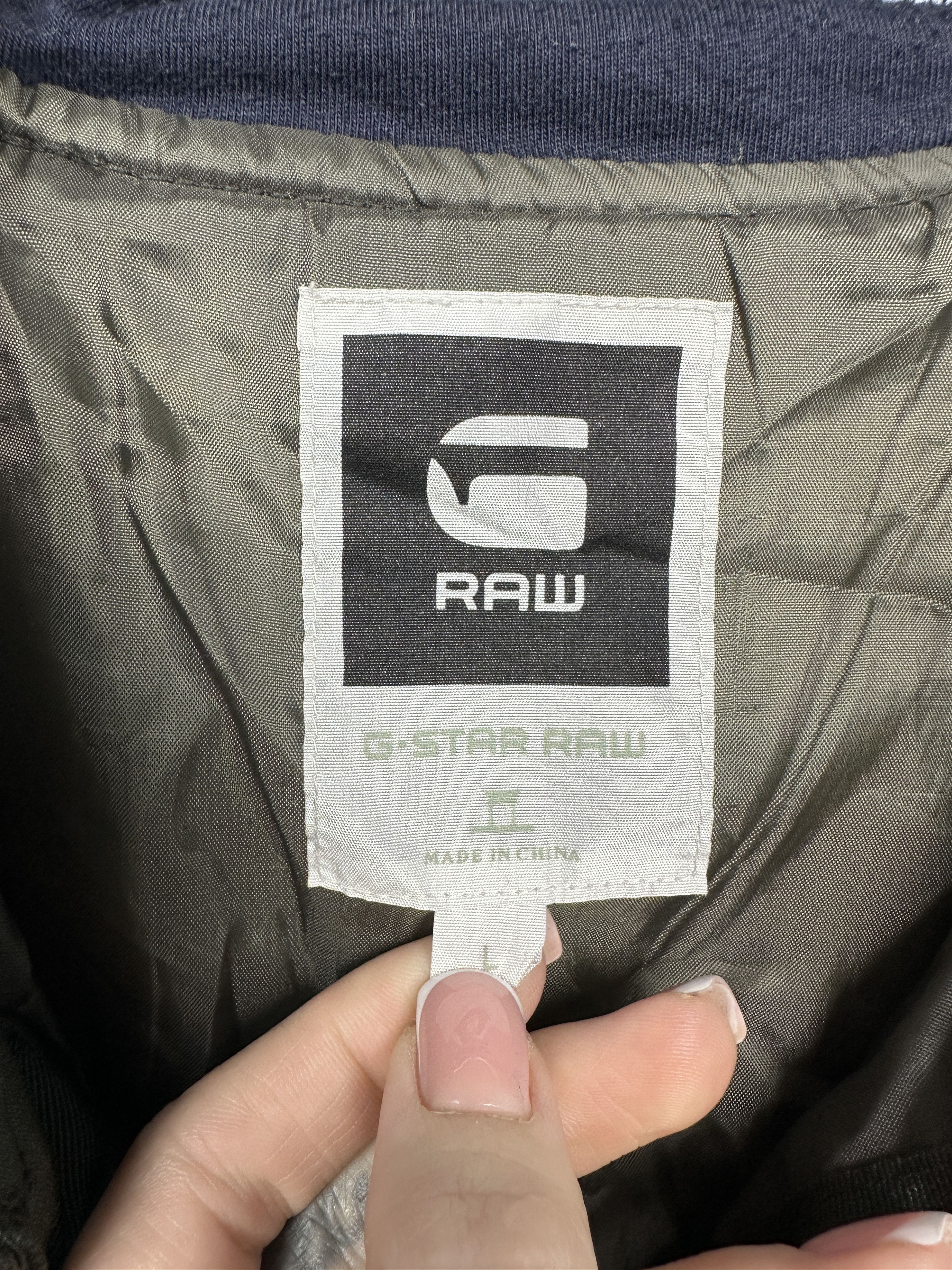 G Star Raw Mens Nylon Stone Jet Overshirt Jacket