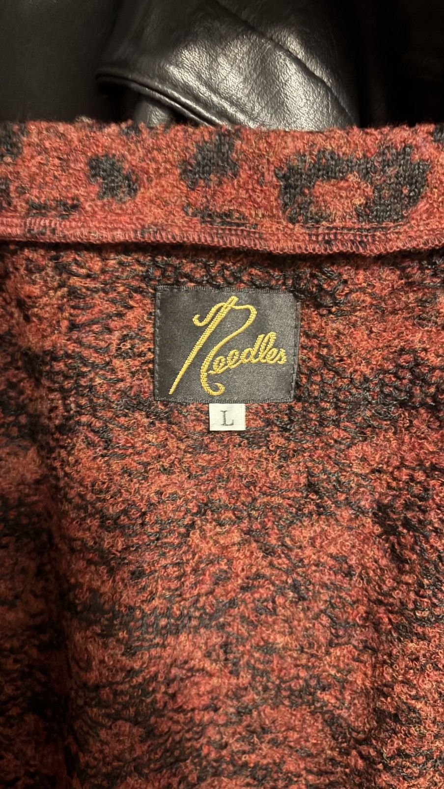 Needles Needles Leopard Mohair Cardigan / Shawl Cardigan Size US L / EU 52-54 / 3 - 3 Thumbnail