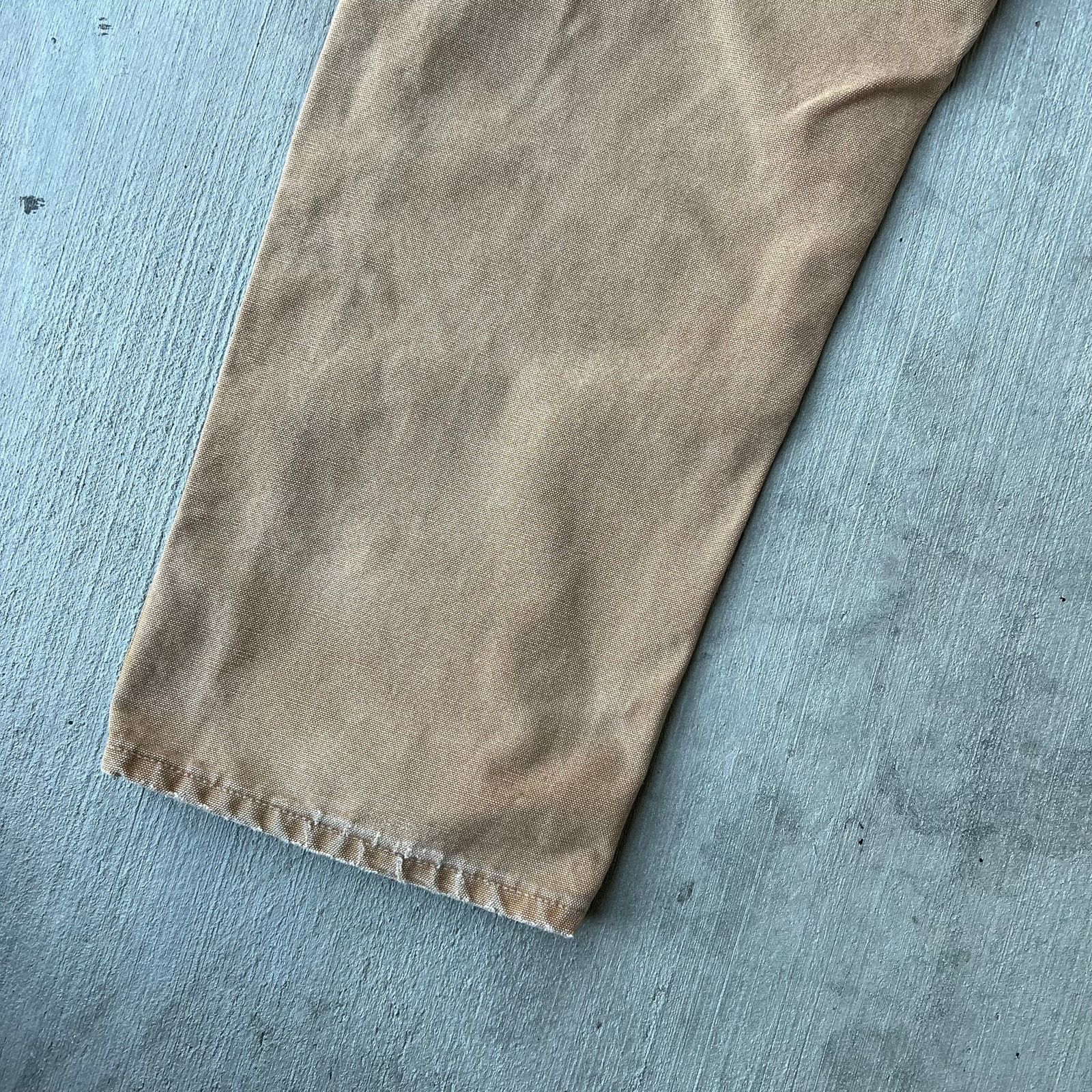 Carhartt × Vintage Carhartt faded brown double knee work wear carpenter pants Size US 32 / EU 48 - 8 Thumbnail