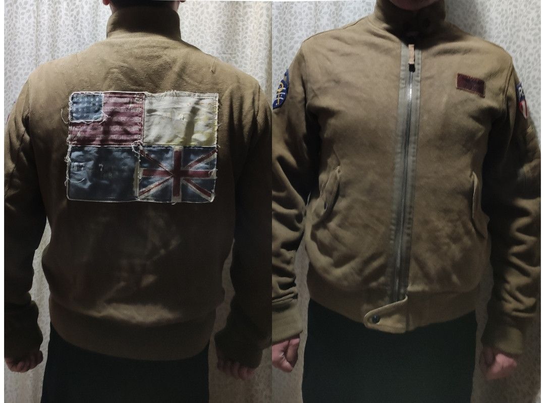 Polo Ralph Lauren × Vintage Men's Polo Ralph Lauren 40s style military jacket size L Size US L / EU 52-54 / 3 - 13 Thumbnail