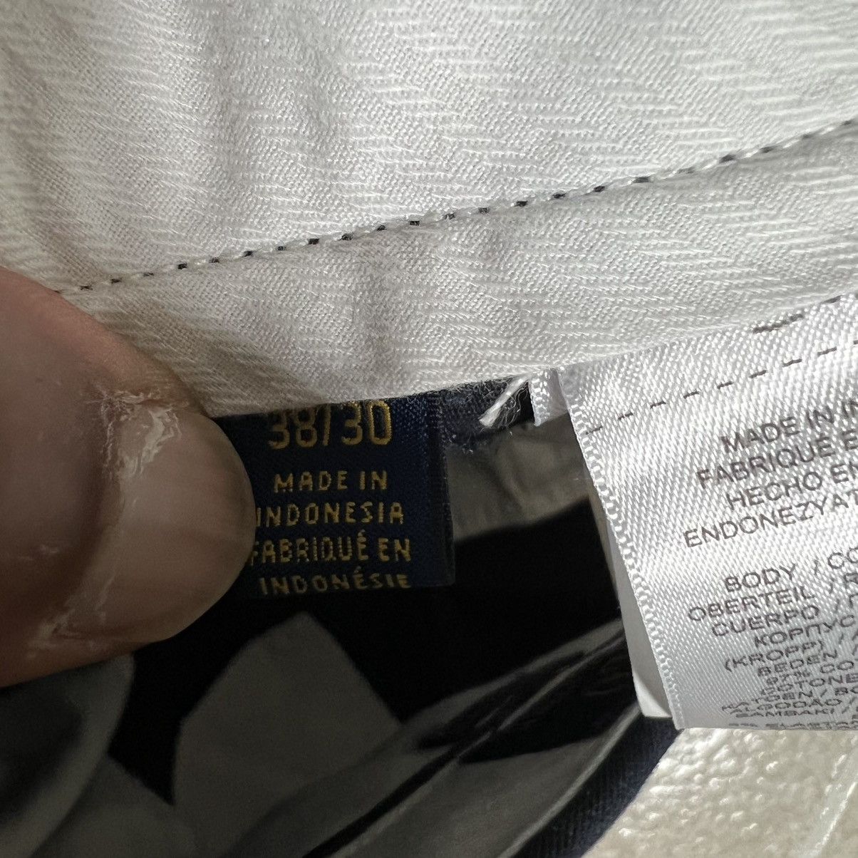 Polo Ralph Lauren Polo Ralph Lauren Pants Blue Polo Chino Straight Fit Size US 38 / EU 54 - 6 Thumbnail