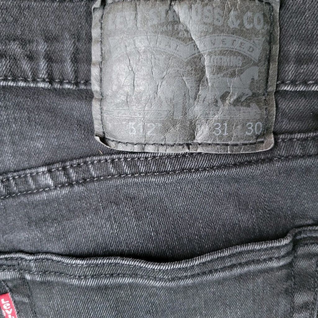 Levi's Levi's 512 Slim-Fit Jeans Size 31/30 Men's Excellent Size US 31 - 6 Thumbnail