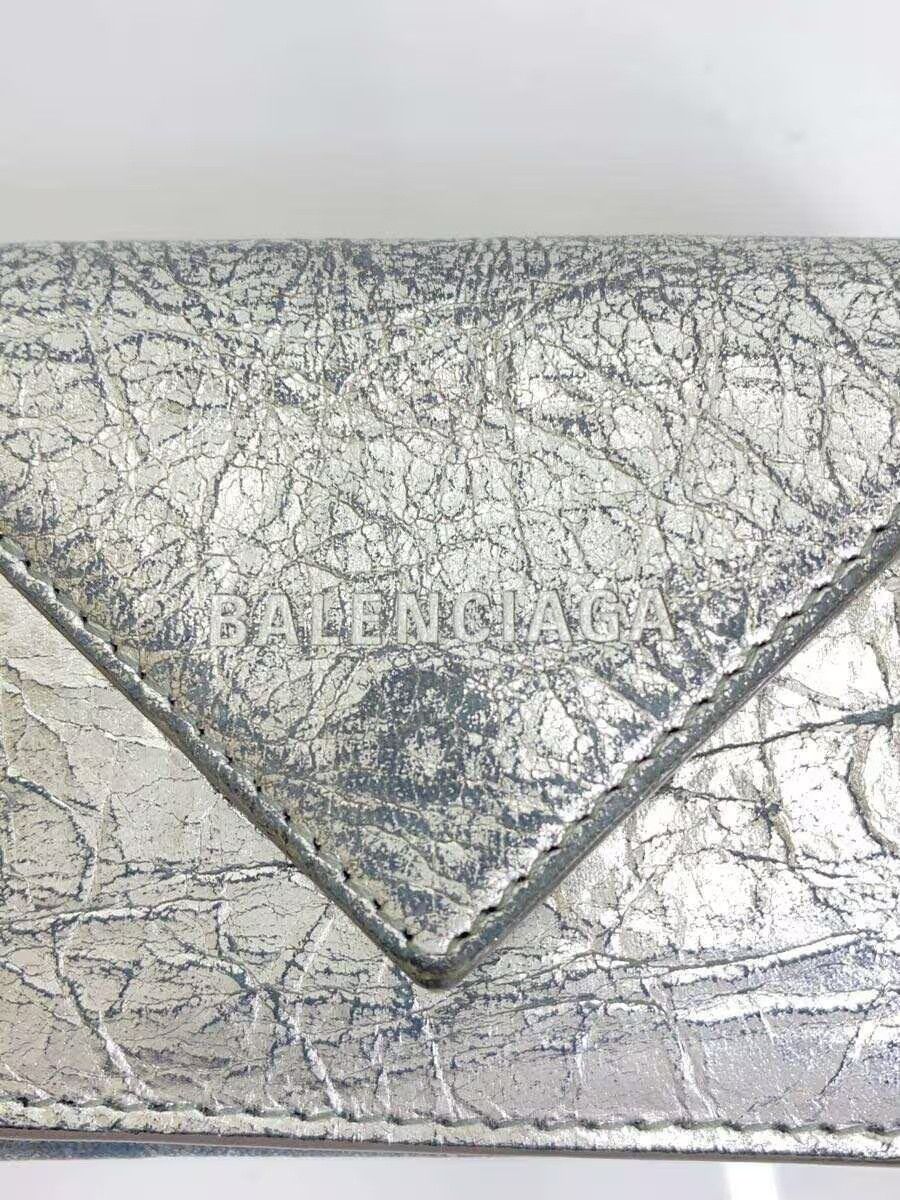 Balenciaga Balenciaga Bi-Fold Wallet Silver Size ONE SIZE - 3 Thumbnail