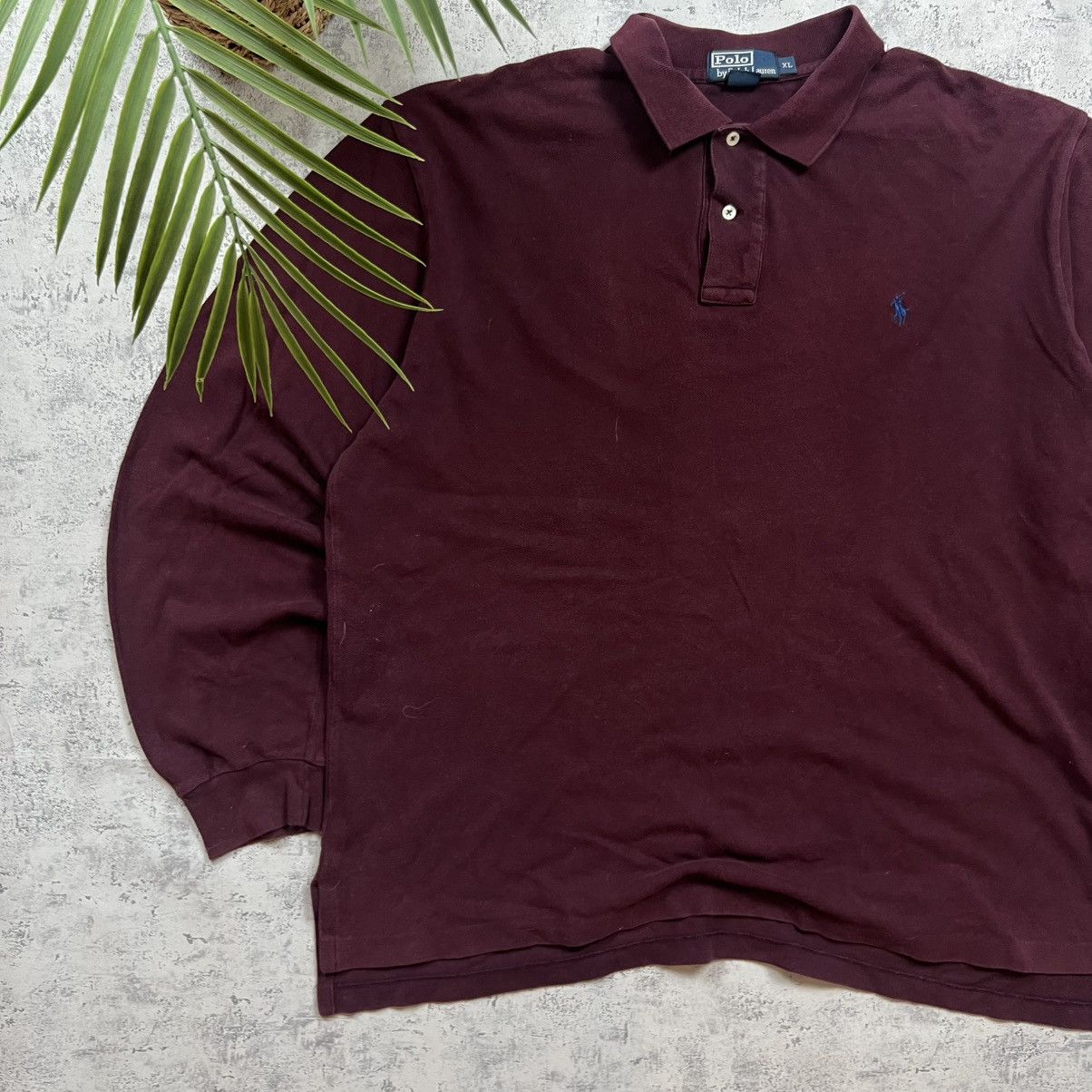 Polo Ralph Lauren 00s Ralph Lauren Small Logo Vintage Y2K Longsleeve Polo Size US XL / EU 56 / 4 - 2 Thumbnail