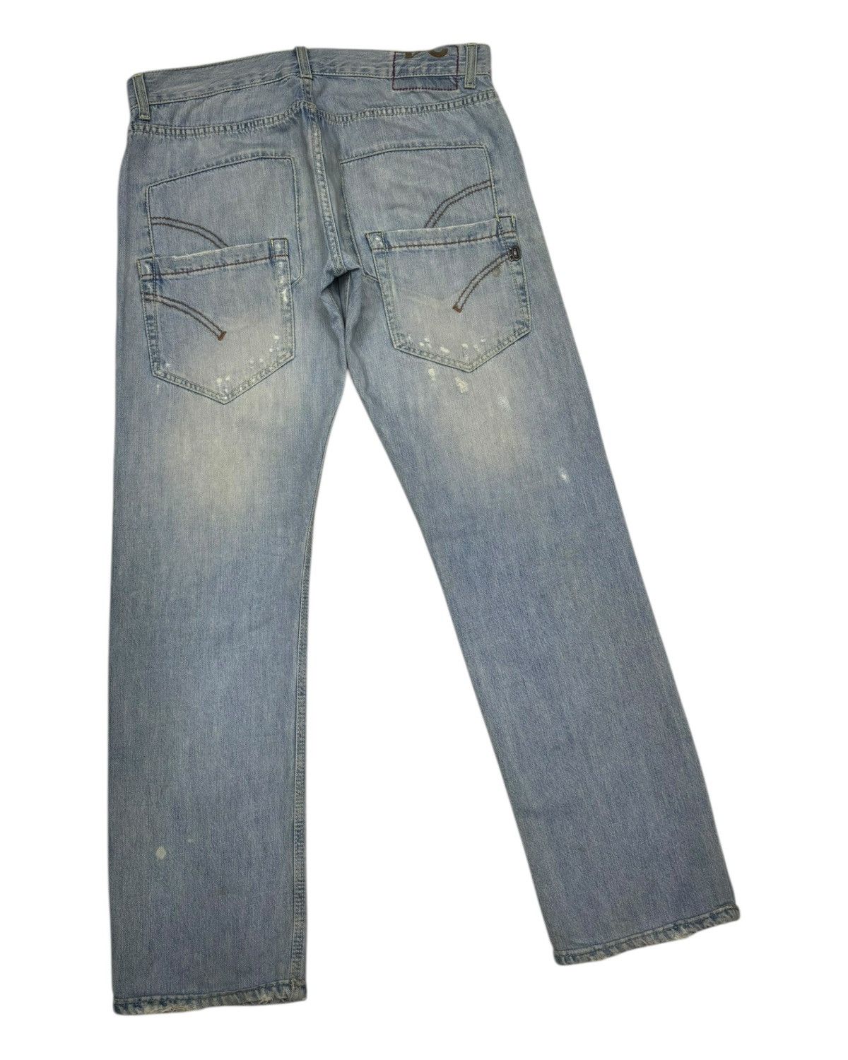 Dondup × If Six Was Nine × Japanese Brand Vintage Dondup Made in Italy Selvedge Denim Jeans Size US 34 / EU 50 - 4 Thumbnail