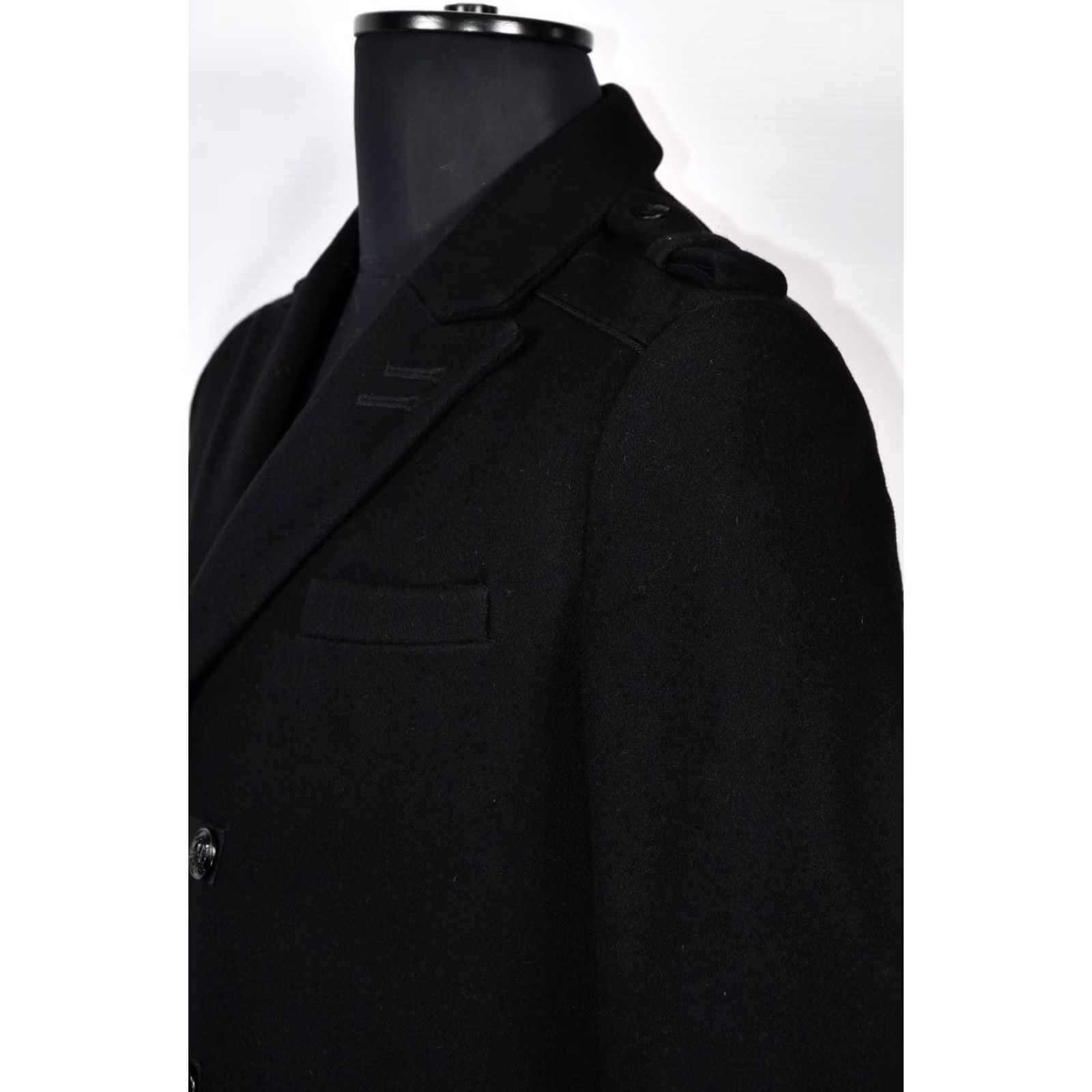 The Kooples The Kooples Coat Mens M Wool Black Overcoat Classic Size M Button Coat Winter Vintage: No Size US M / EU 48-50 / 2 - 7 Thumbnail