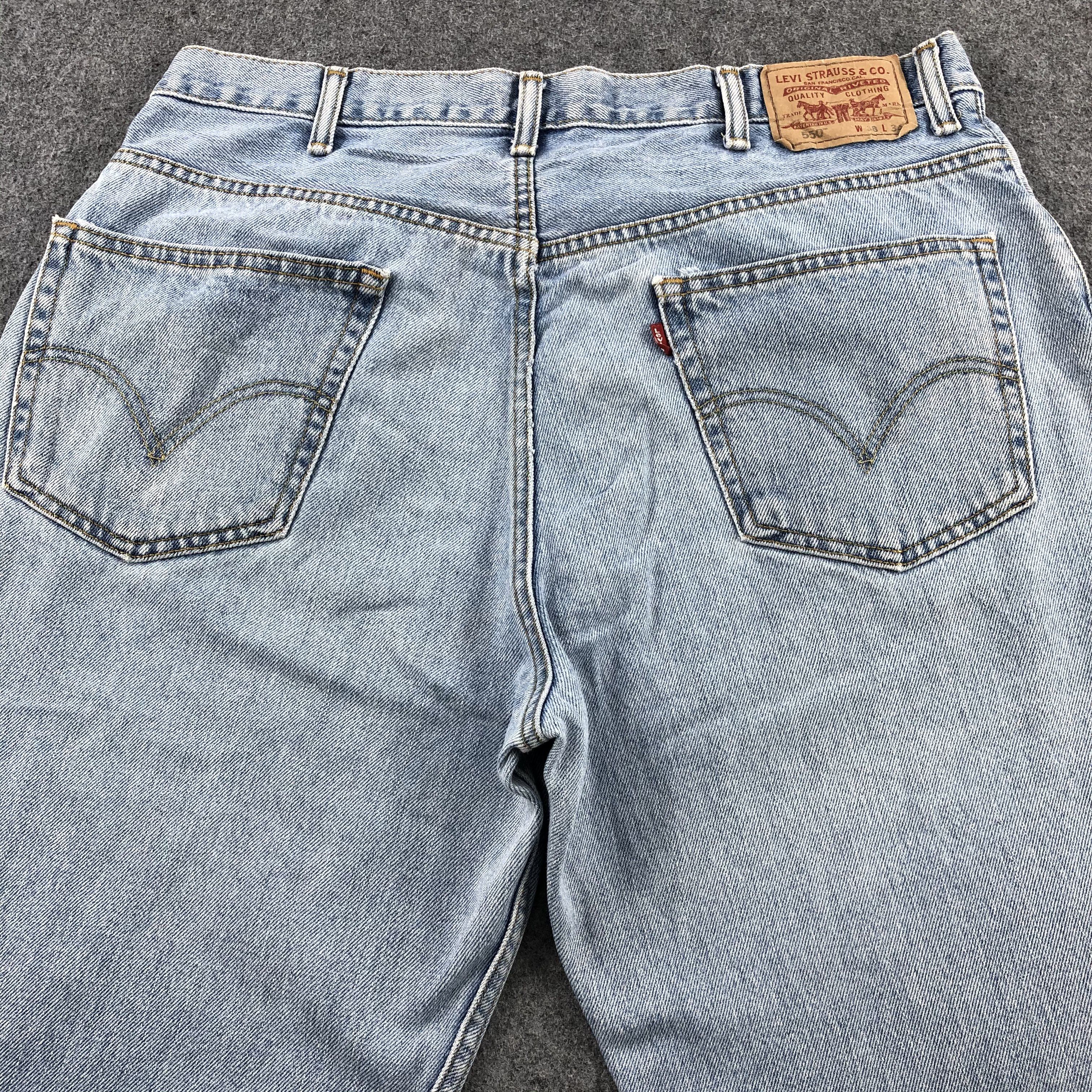 Levi's × Vintage Vintage Light Wash Levis 550 Jeans-JM1812 Size US 38 / EU 54 - 4 Thumbnail