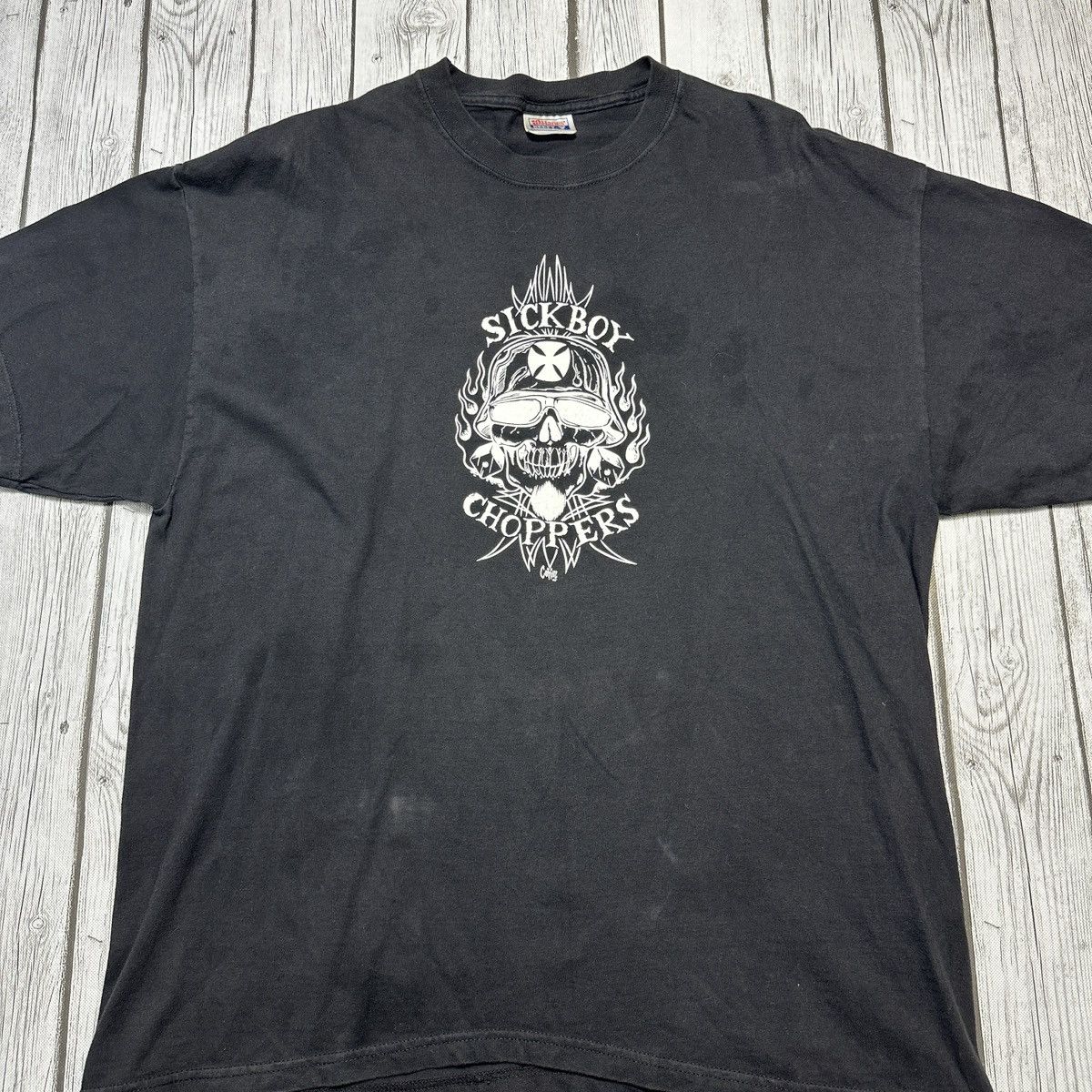 Hanes × Vintage Vintage Sick Boy Choppers tee Size US XL / EU 56 / 4 - 3 Thumbnail