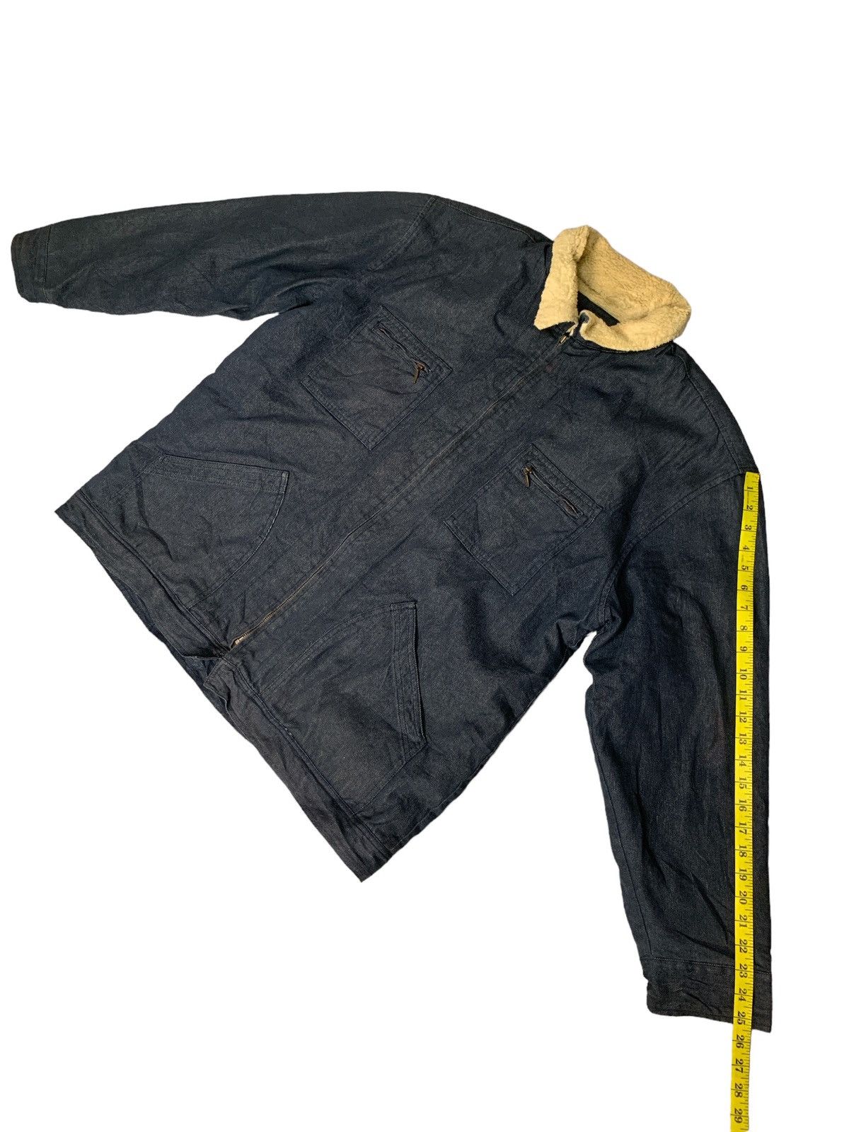 Japanese Brand × Vintage Rare Design Vintage May Club Sherpa Denim Jackets Size US XXL / EU 58 / 5 - 11 Thumbnail