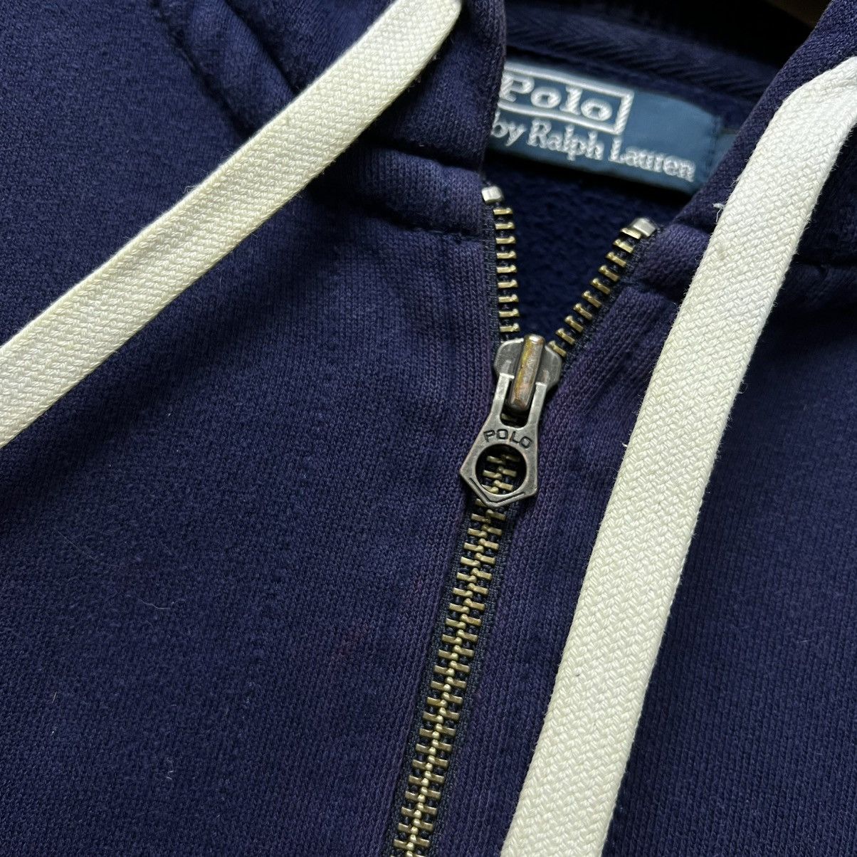 Polo Ralph Lauren × Ralph Lauren × Vintage Vintage Polo Ralph Lauren Hoodie y2k navy Size US M / EU 48-50 / 2 - 8 Thumbnail