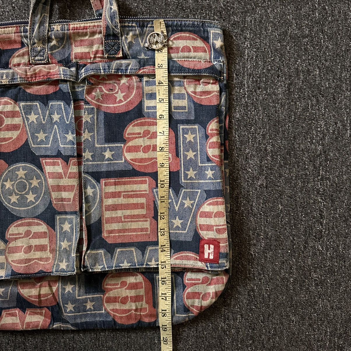 Hysteric Glamour HYSTERIC GLAMOUR DENIM MILITARY STYLE HELMET BAG Size ONE SIZE - 15 Thumbnail