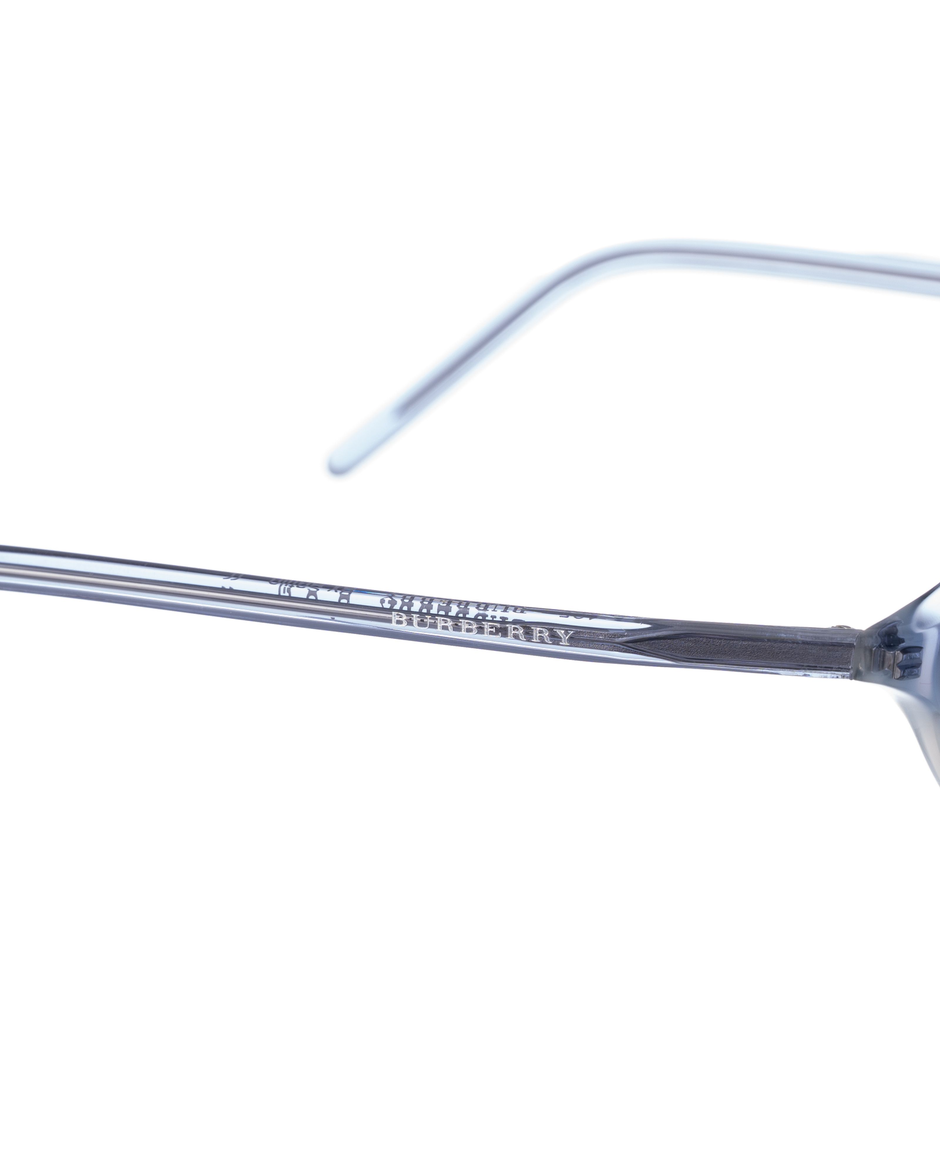 Burberry Burberry 90s Blue Gradient Oval Glasses Size ONE SIZE - 3 Thumbnail