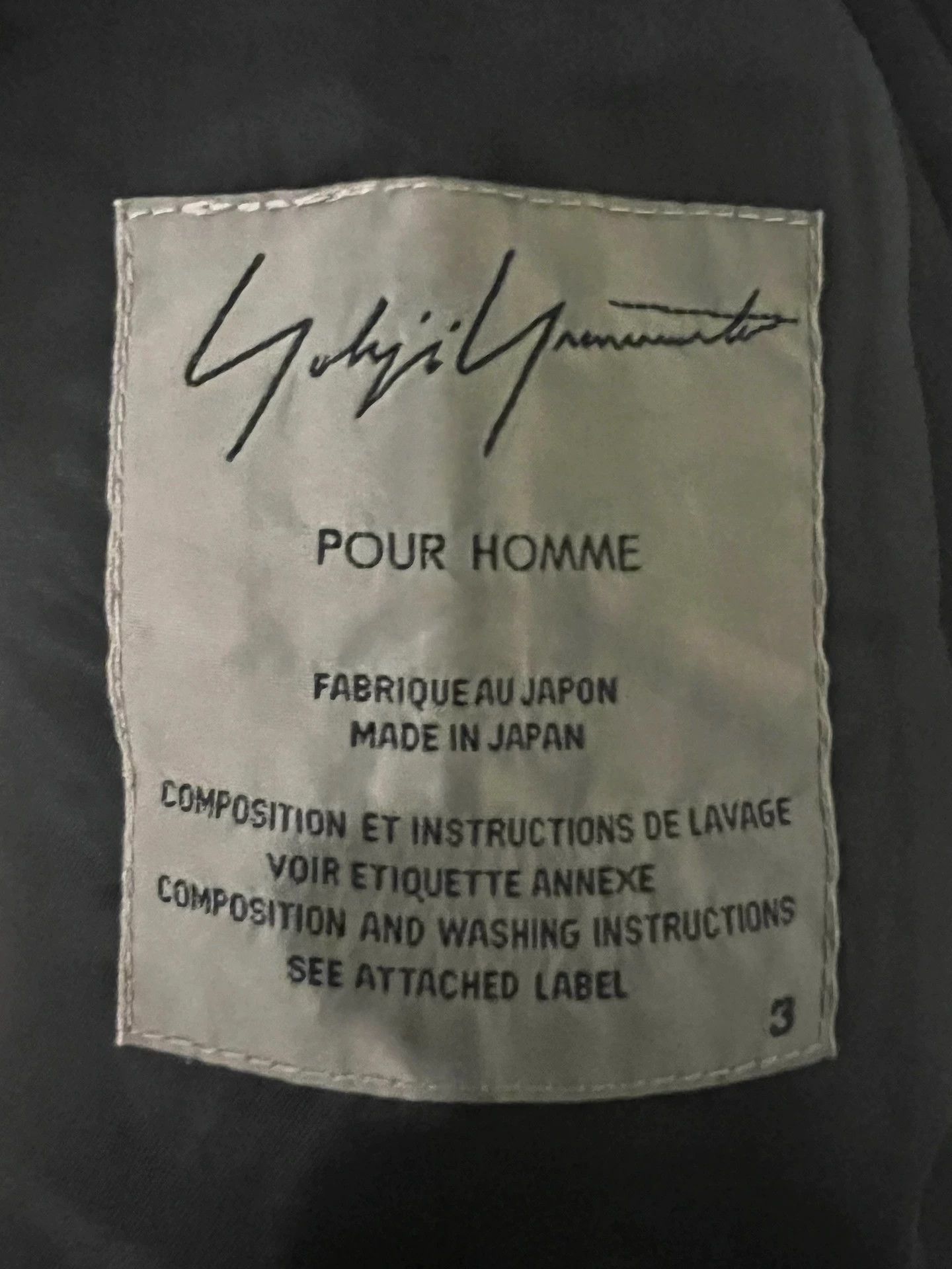 Yohji Yamamoto Yohji Yamamoto 16AW Rie Miyazaki Single Scarf Coat Size 3 Size US L / EU 52-54 / 3 - 3 Thumbnail
