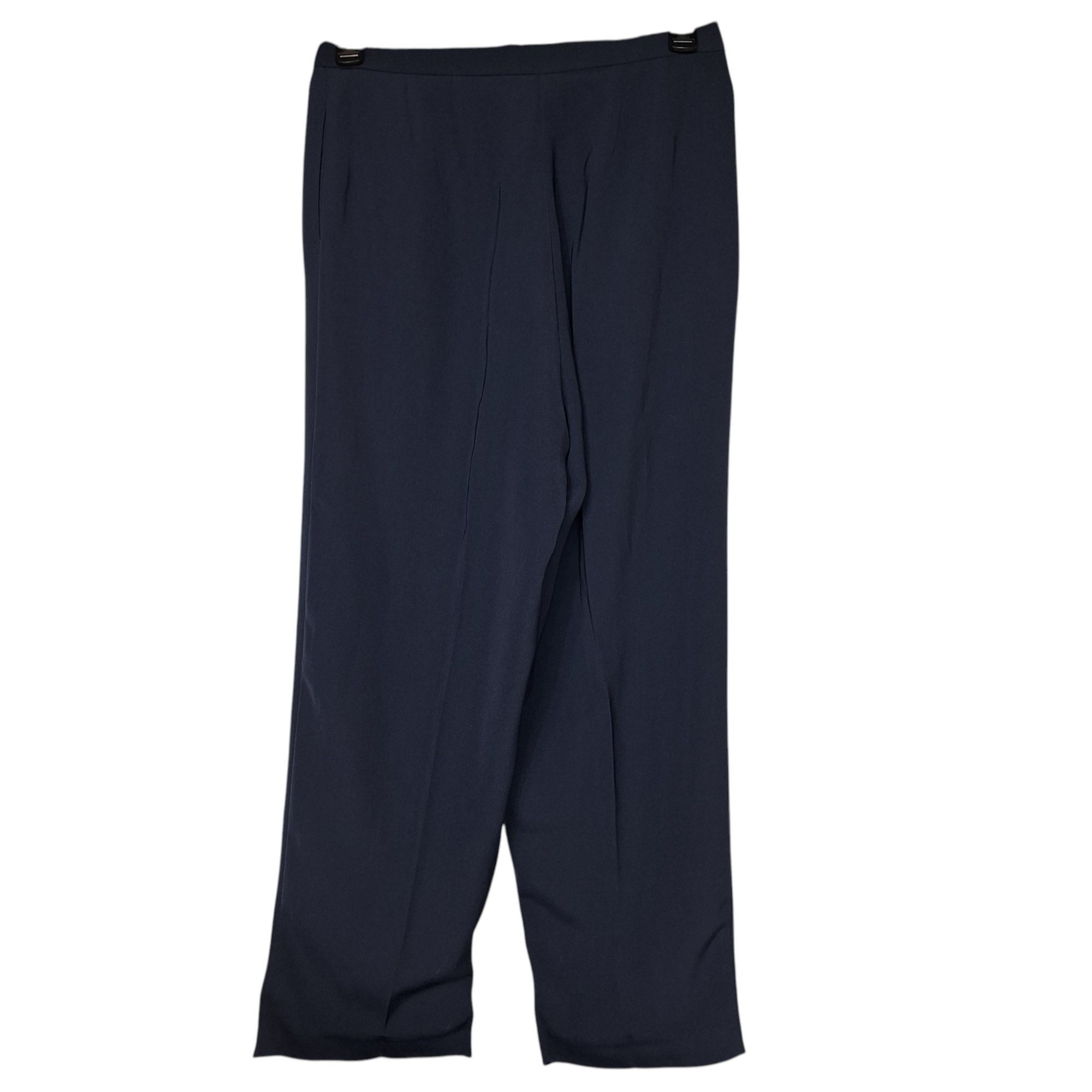 Other Villager Petite Liz Claiborne Navy Blue Dress Pants 14P Care Size 36" / US 14 / IT 50 - 3 Thumbnail