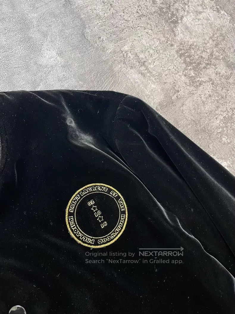 Saint Laurent Paris Saint Laurent Paris Black Velvet Hollywood Limited Edition Size XS / US 0-2 / IT 36-38 - 6 Thumbnail
