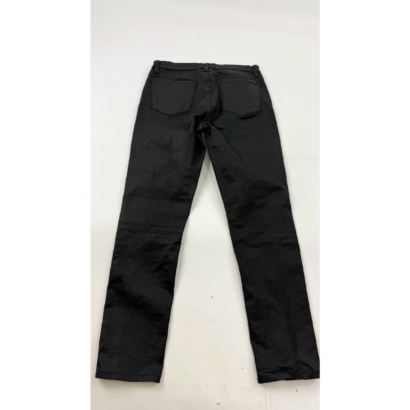 Vintage ELK Jeans Womens 29 Black High Rise Skinny Stretch Denim Dark Wash Slim Leg Jeans Size 29" - 7 Thumbnail