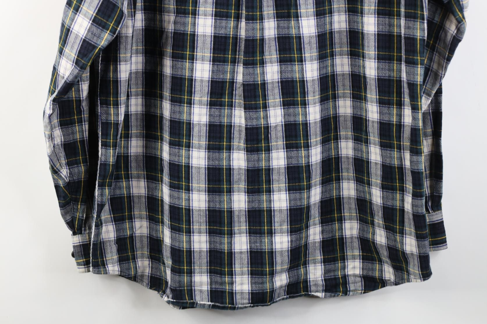 L.L. Bean Vintage 90s LL Bean Flannel Collared Button Down Shirt Plaid Size US M / EU 48-50 / 2 - 10 Thumbnail