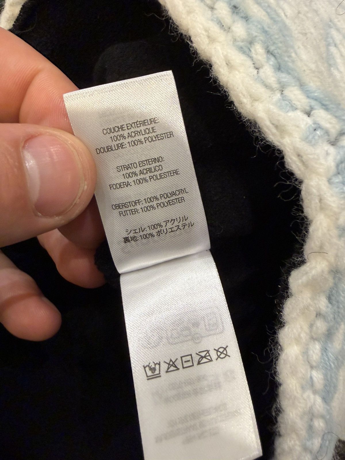 Supreme Supreme Diamond Beanie - Light Blue Size ONE SIZE - 4 Thumbnail