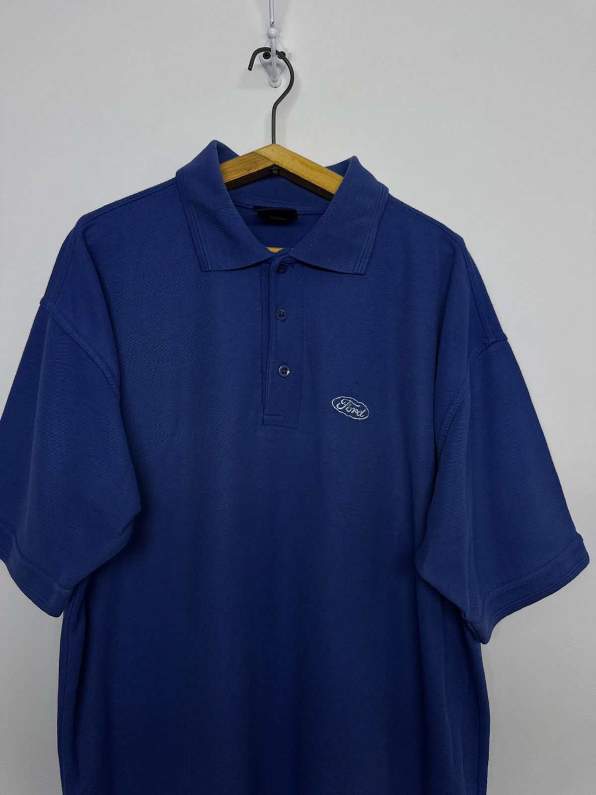 Ford Vintage Y2k Ford Racing Polo 80s Size US L / EU 52-54 / 3 - 1 Thumbnail