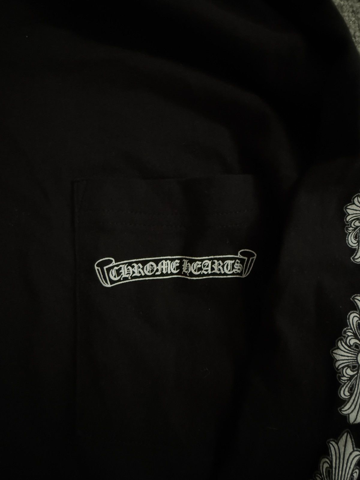 Chrome Hearts Chrome Hearts Floral Cross Long Sleeve T Shirt Size US M / EU 48-50 / 2 - 10 Thumbnail