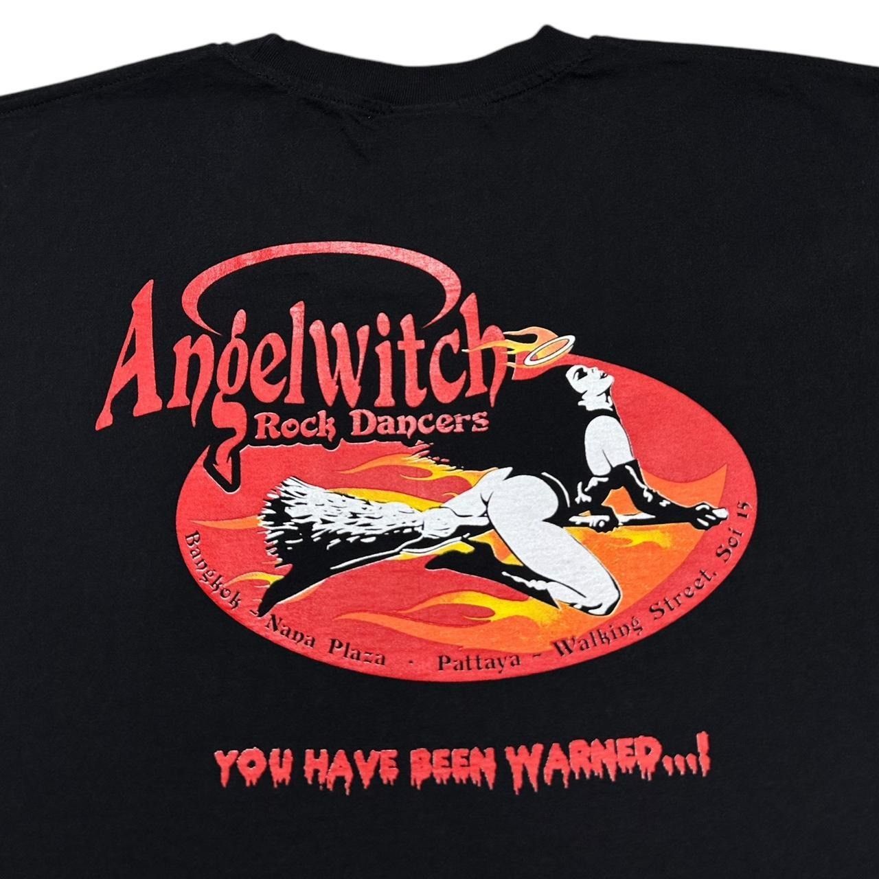 Vintage Angelwitch Rock Dancers Grunge T-Shirt Size US XL / EU 56 / 4 - 3 Thumbnail
