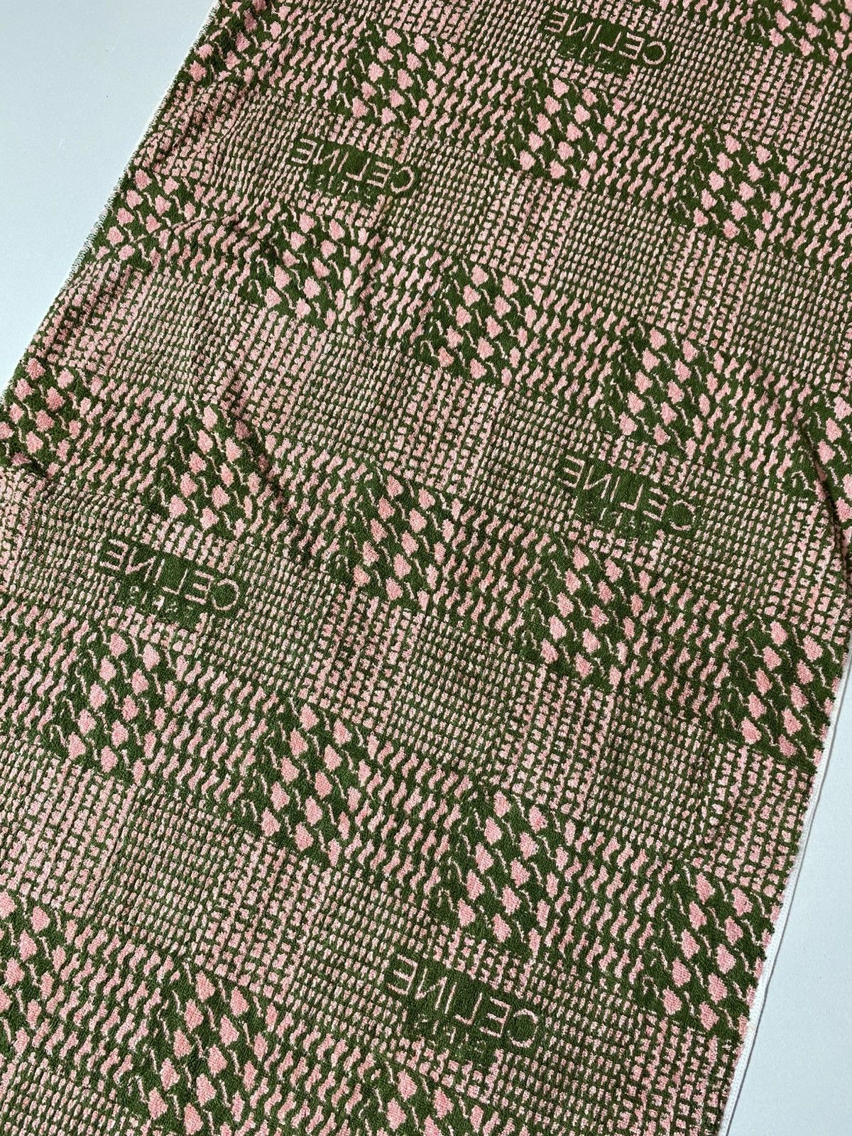 Celine Celine Monogram All Over Printed Towel Body Size ONE SIZE - 3 Thumbnail