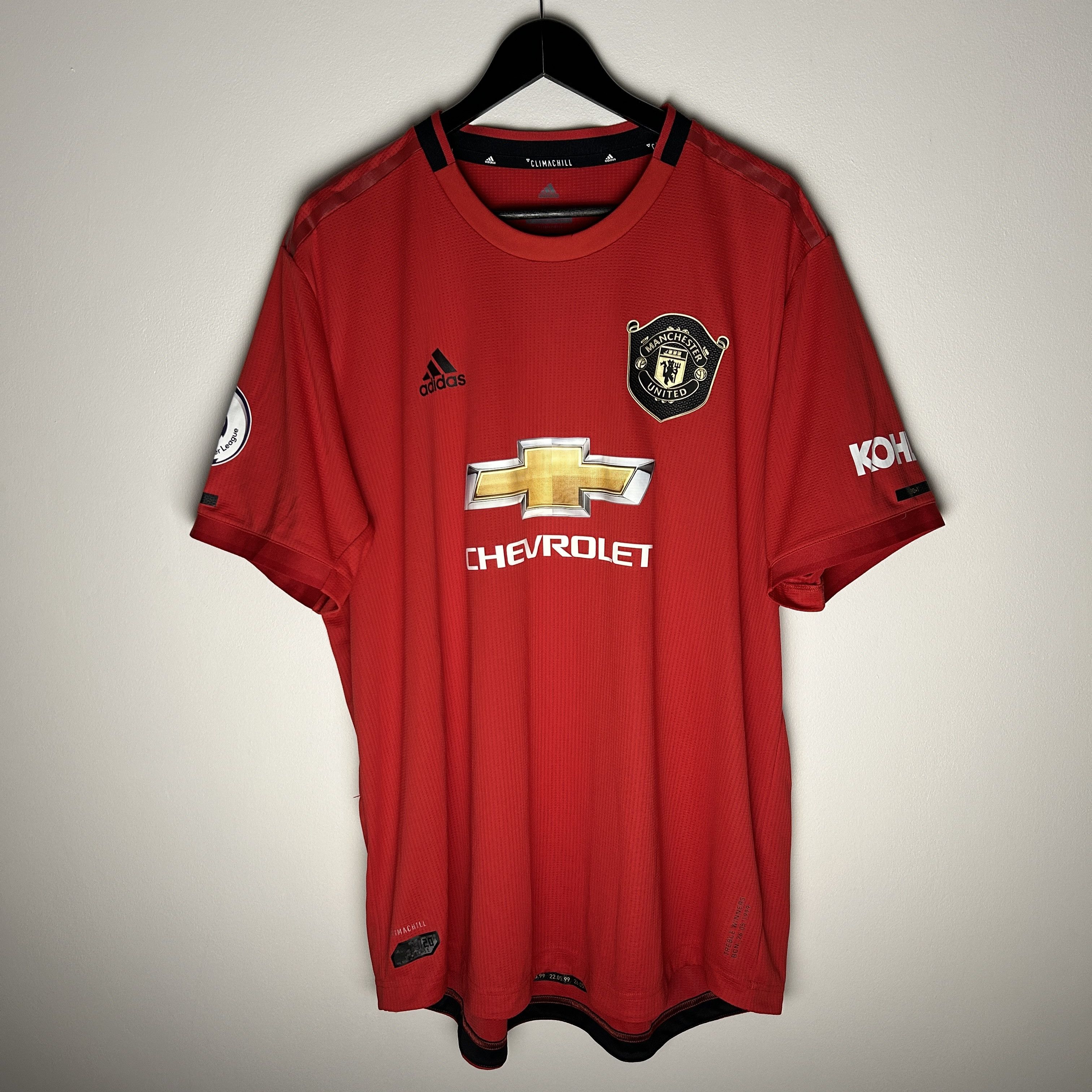 Adidas Manchester United 19/20 Fred #17 Adidas Jersey Size US XXL / EU 58 / 5 - 1 Thumbnail
