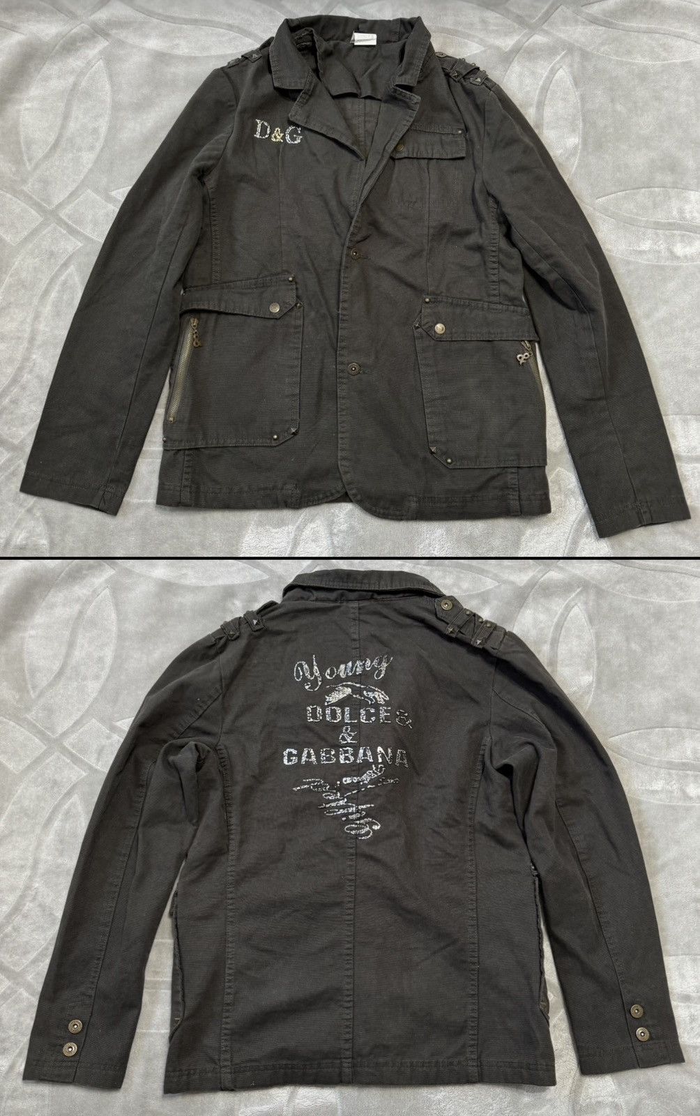 Dolce & Gabbana Dolce & Gabbana D&G Young Gifted Vintage Jacket Blazer Mrare Size US M / EU 48-50 / 2 - 1 Thumbnail