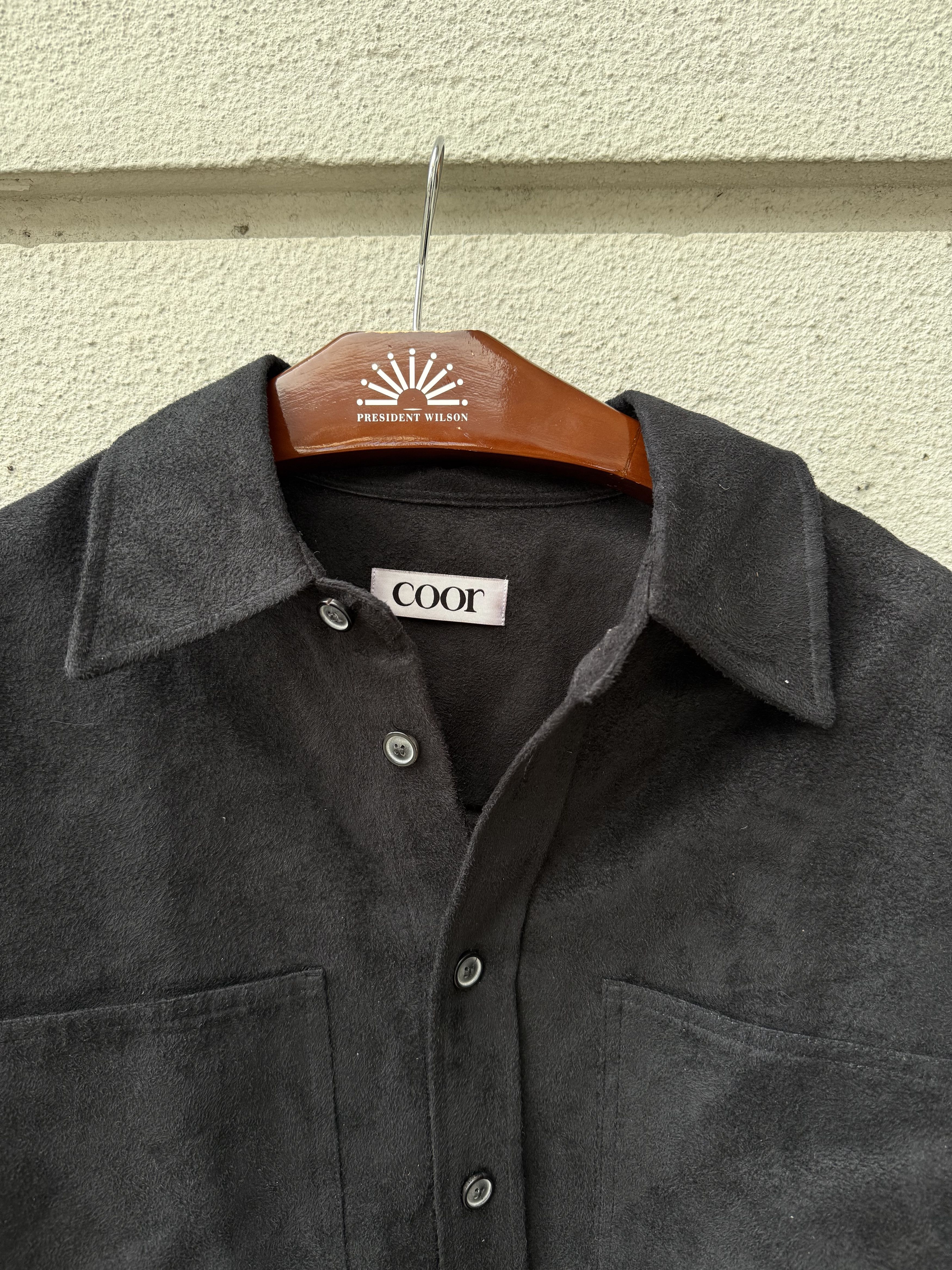 Other COOR Korean suede-like shirt Size US L / EU 52-54 / 3 - 2 Thumbnail
