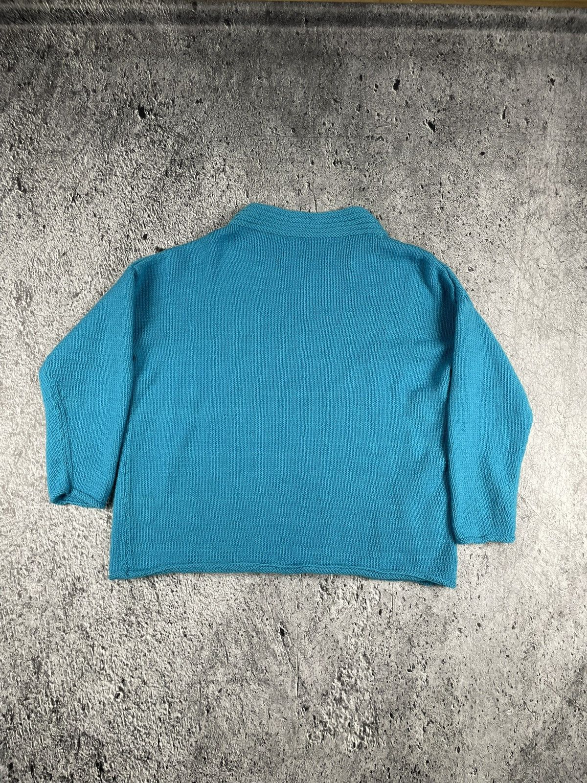 Handmade × Vintage Vintage boxy handmade fish sweater Size M / US 6-8 / IT 42-44 - 3 Thumbnail