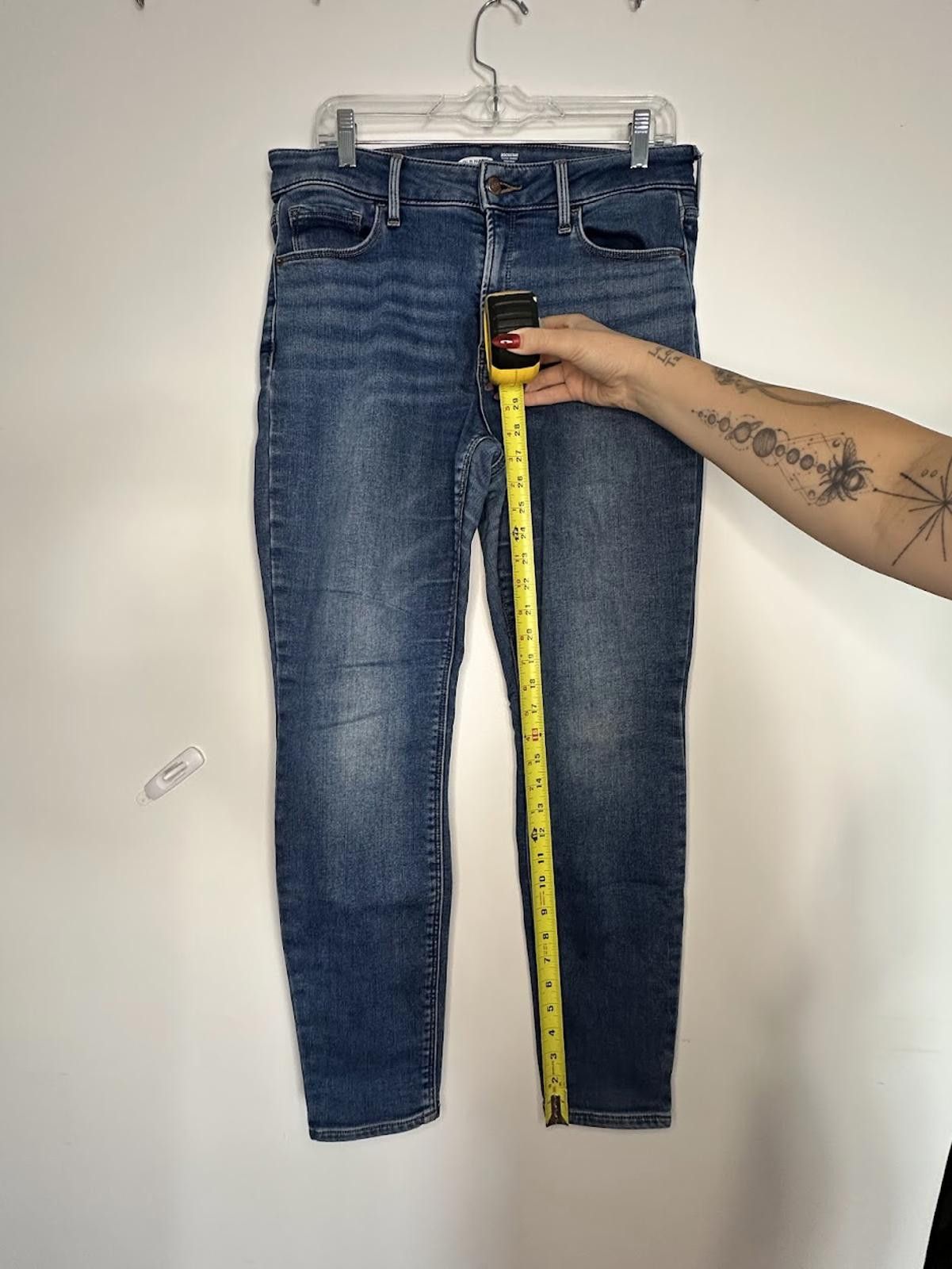 Old Navy Old Navy Rockstar Skinny High Rise w/ Built In Warm - Sz. 12 Size 34" / US 12 / IT 48 - 4 Thumbnail