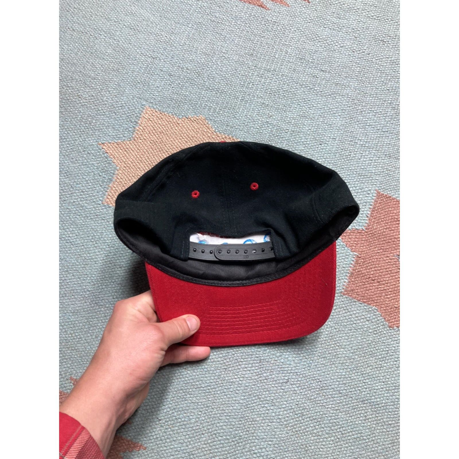 Vintage VINTAGE Myrtle Beach Snapback 90s Hat Cap Men Adjustable Black Ocean Waves The Breakers Resort Size ONE SIZE - 4 Thumbnail