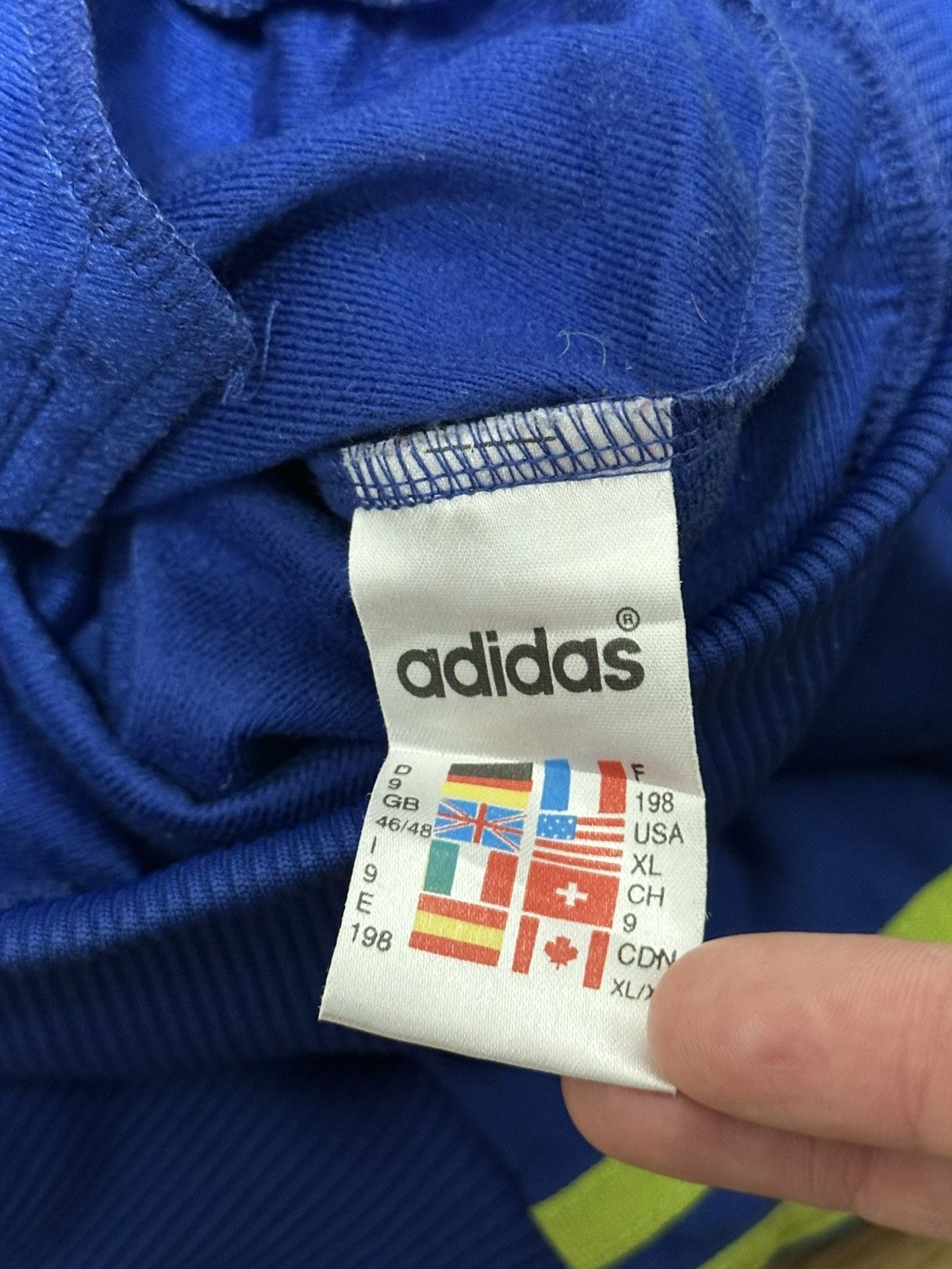 Adidas Adidas Vintage Track Jacket Size XL Size US XL / EU 56 / 4 - 11 Thumbnail