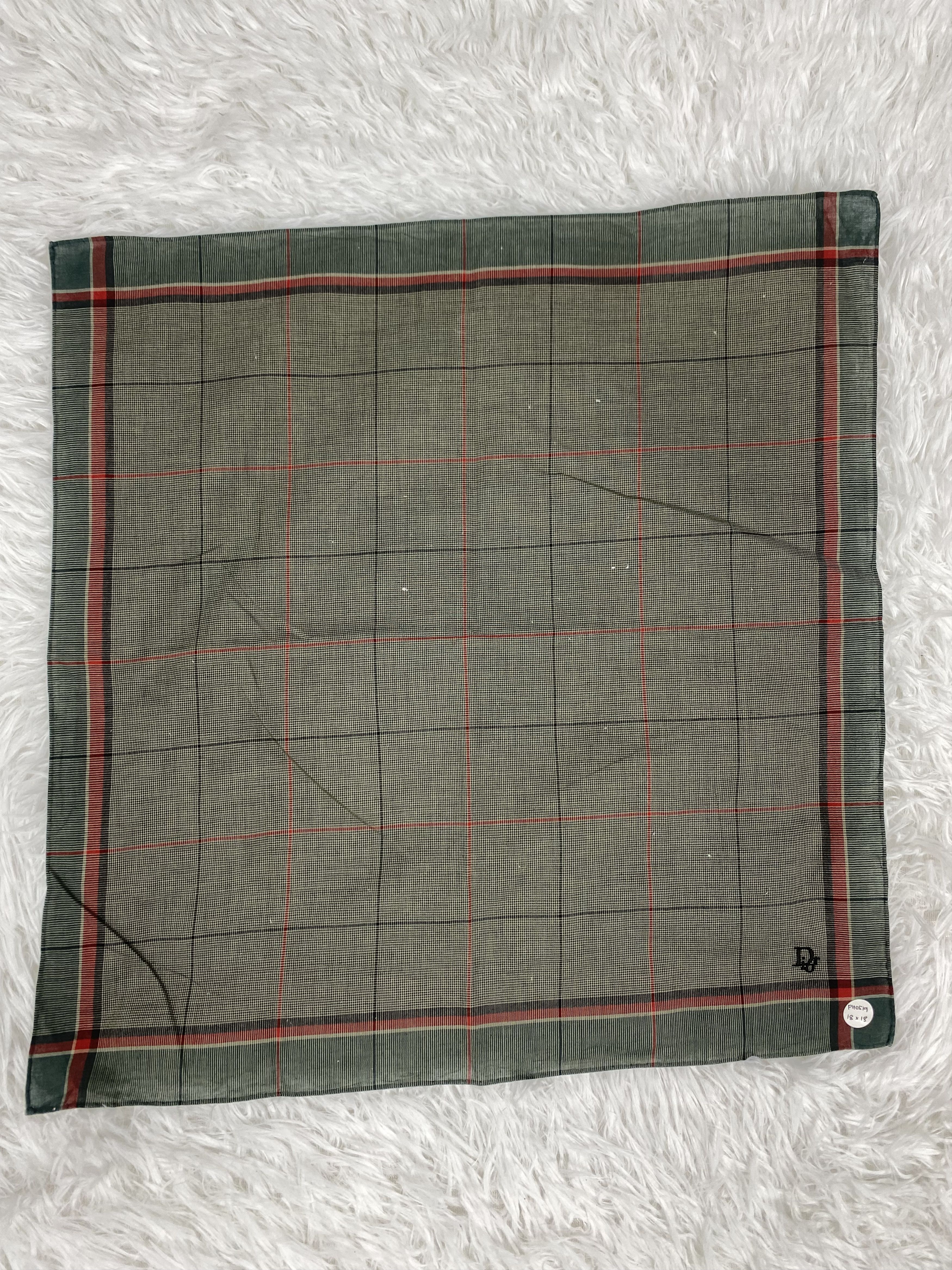 Vintage Vintage Christian Dior Handkerchief Neckerchief PH0519 Size ONE SIZE - 3 Thumbnail