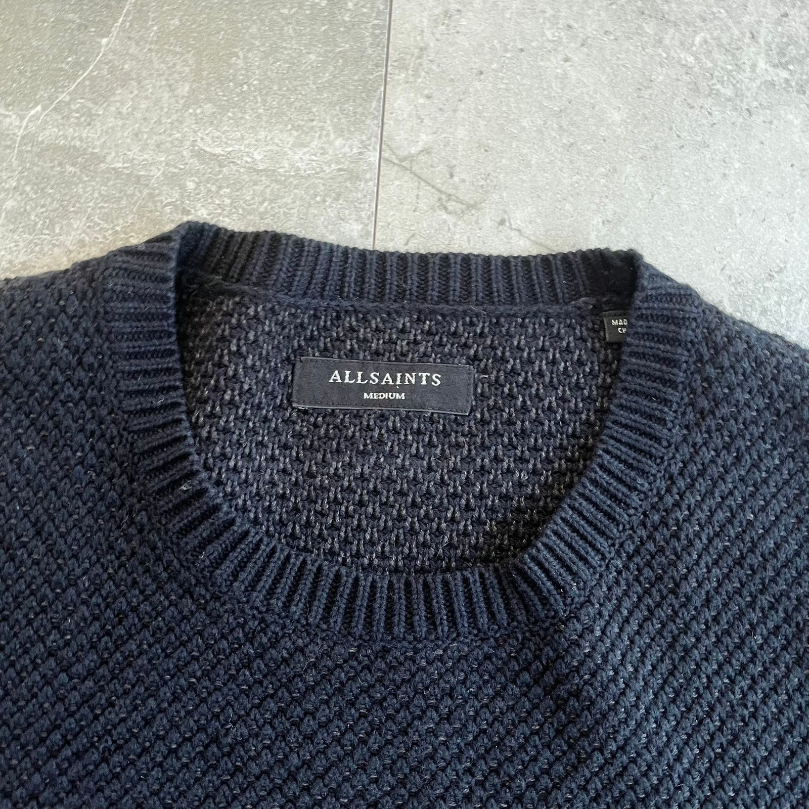 Allsaints Allsaints black knit sweater Size US M / EU 48-50 / 2 - 3 Thumbnail