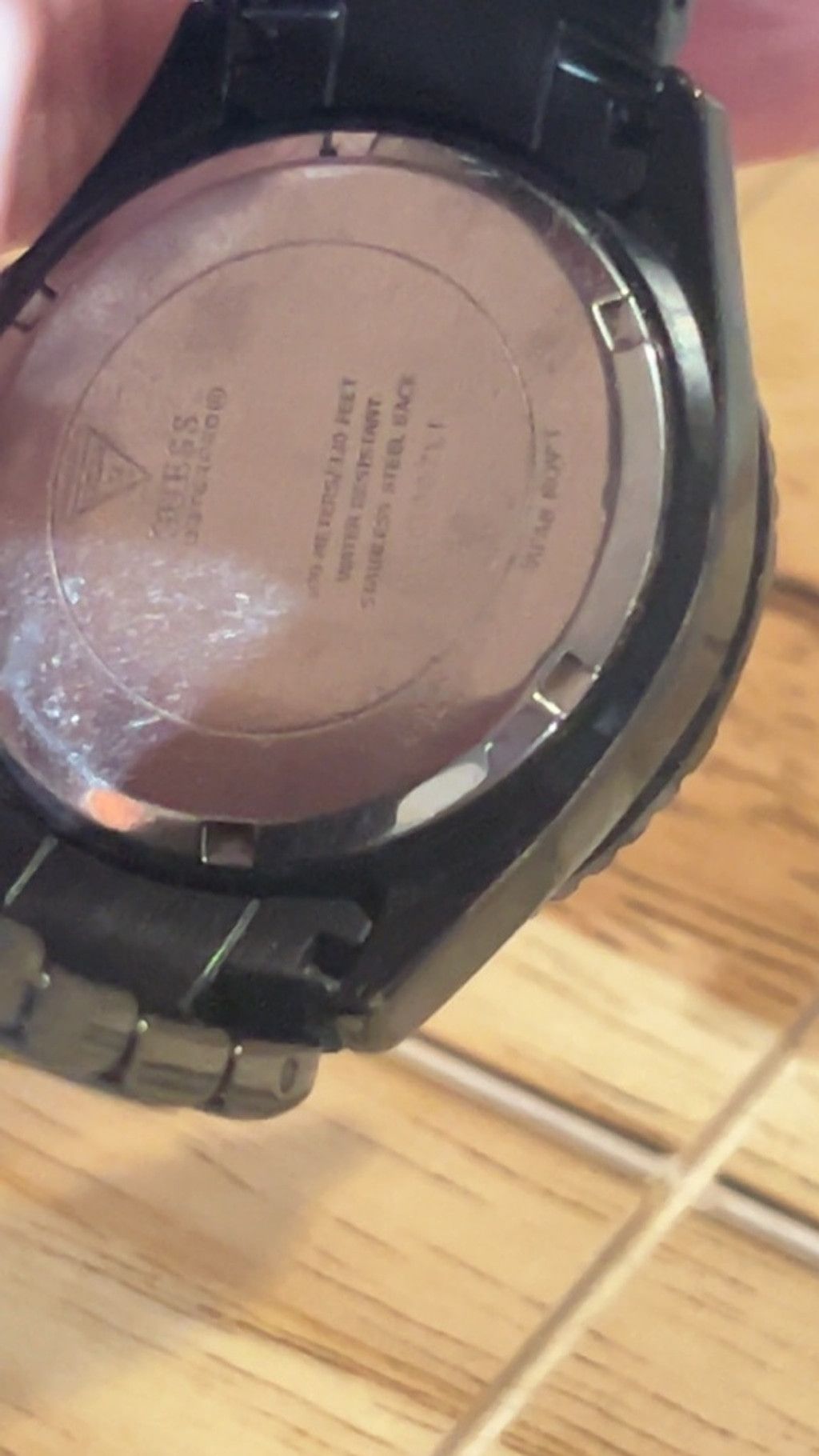 Guess Women's Guess Black Stainless Steel Watch One Size Size ONE SIZE - 5 Thumbnail