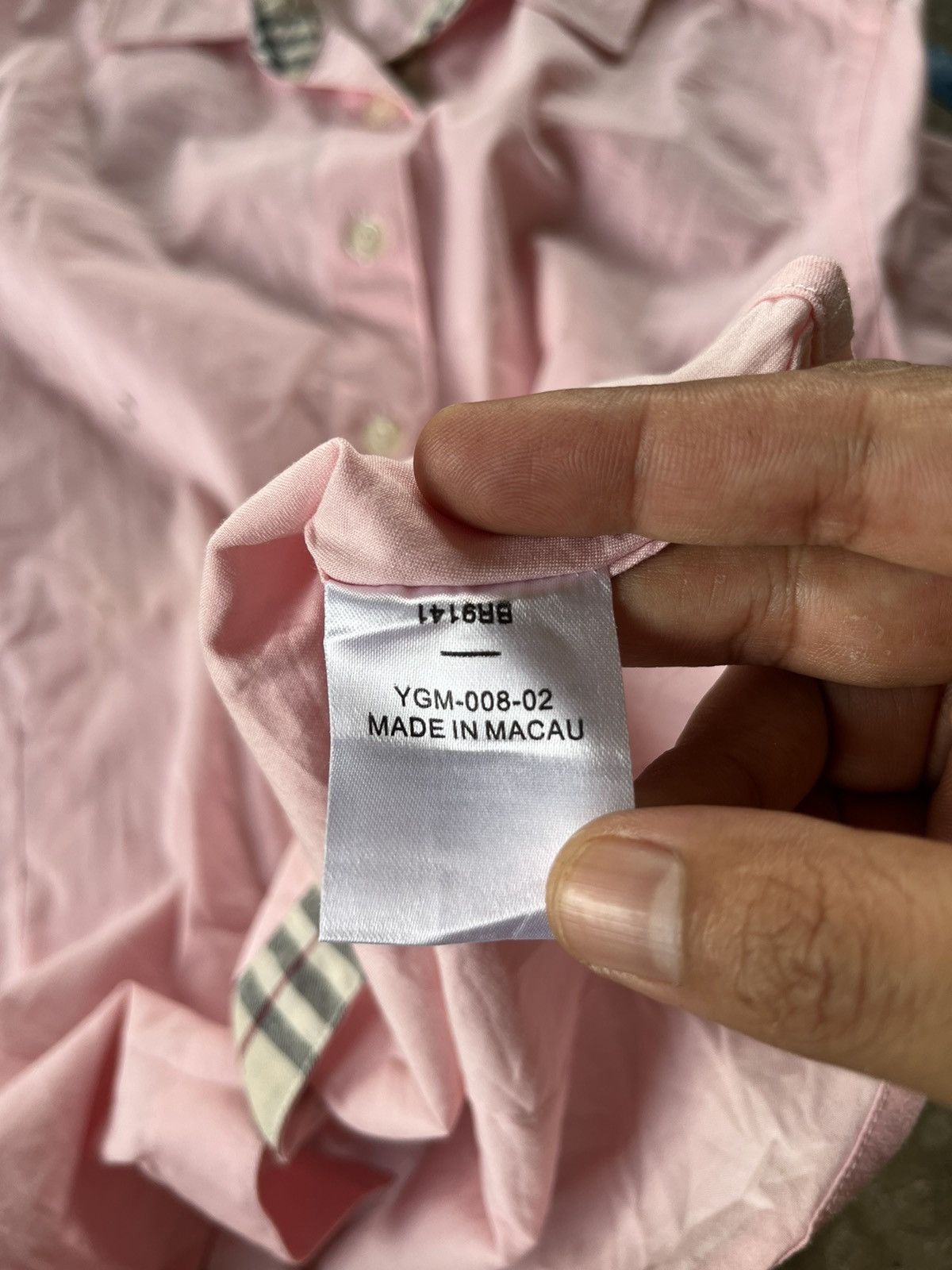 Burberry × Designer ⚡️Burberrys’s Novacheck Button Up Shirts Size S / US 4 / IT 40 - 8 Thumbnail