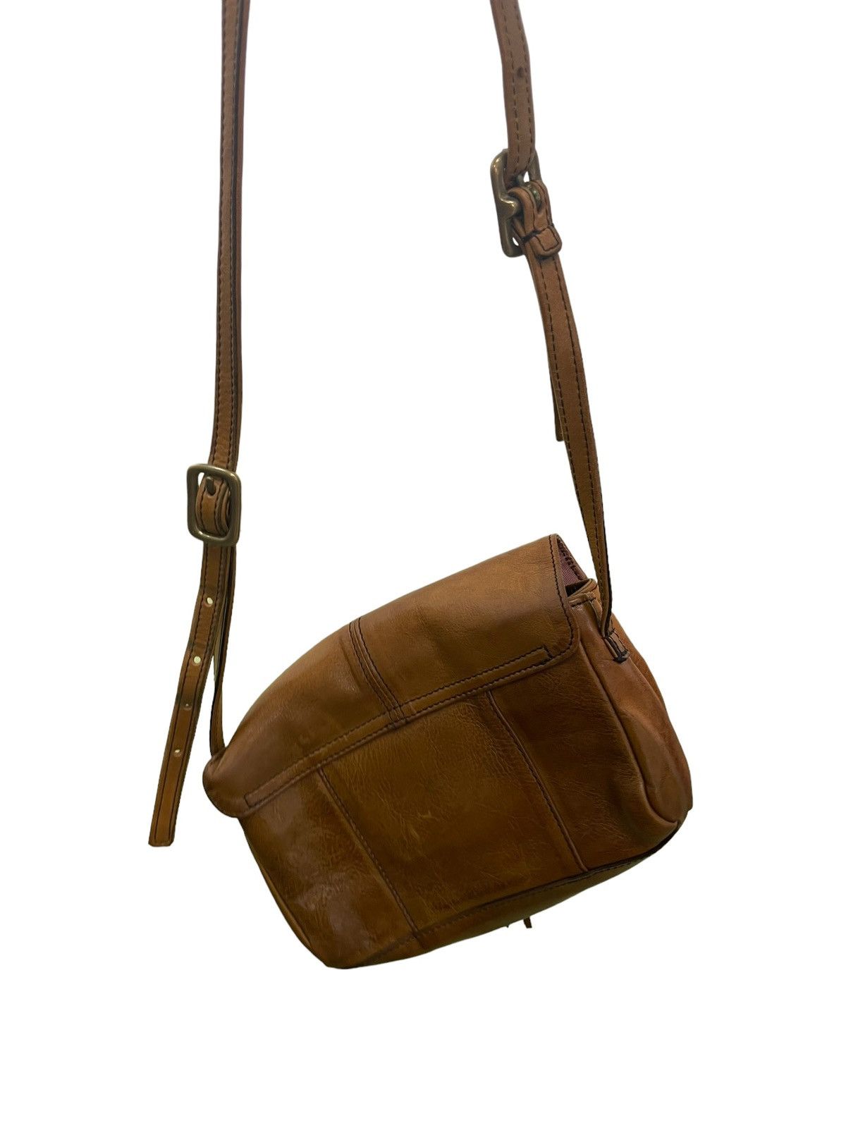 Leather Full Leather Vtg Moohip Sling Bag Cross Body 2🟩 Size ONE SIZE - 5 Thumbnail