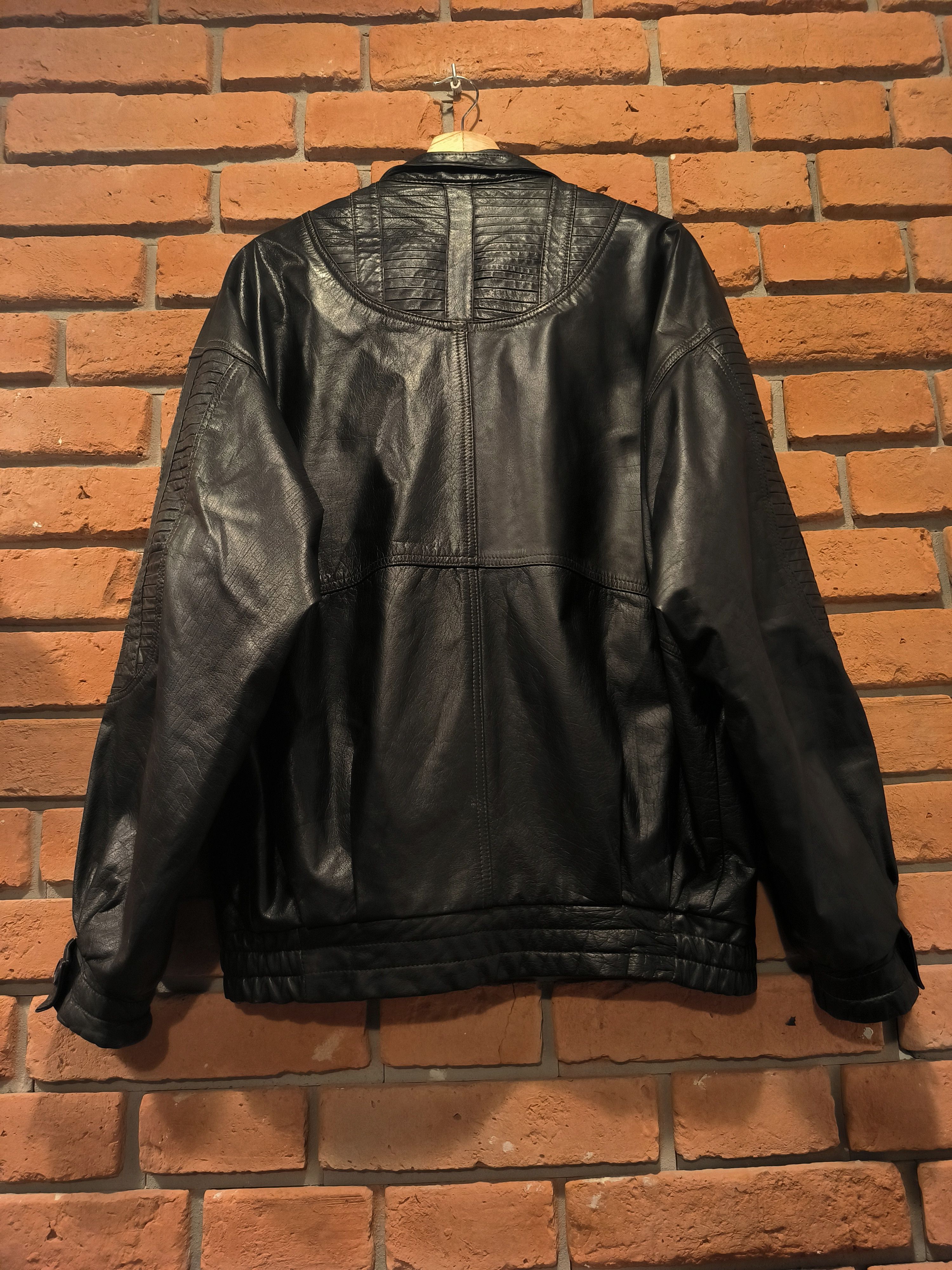 Vintage Vintage Leather Black Jacket Gianni Frascati Size US L / EU 52-54 / 3 - 4 Thumbnail