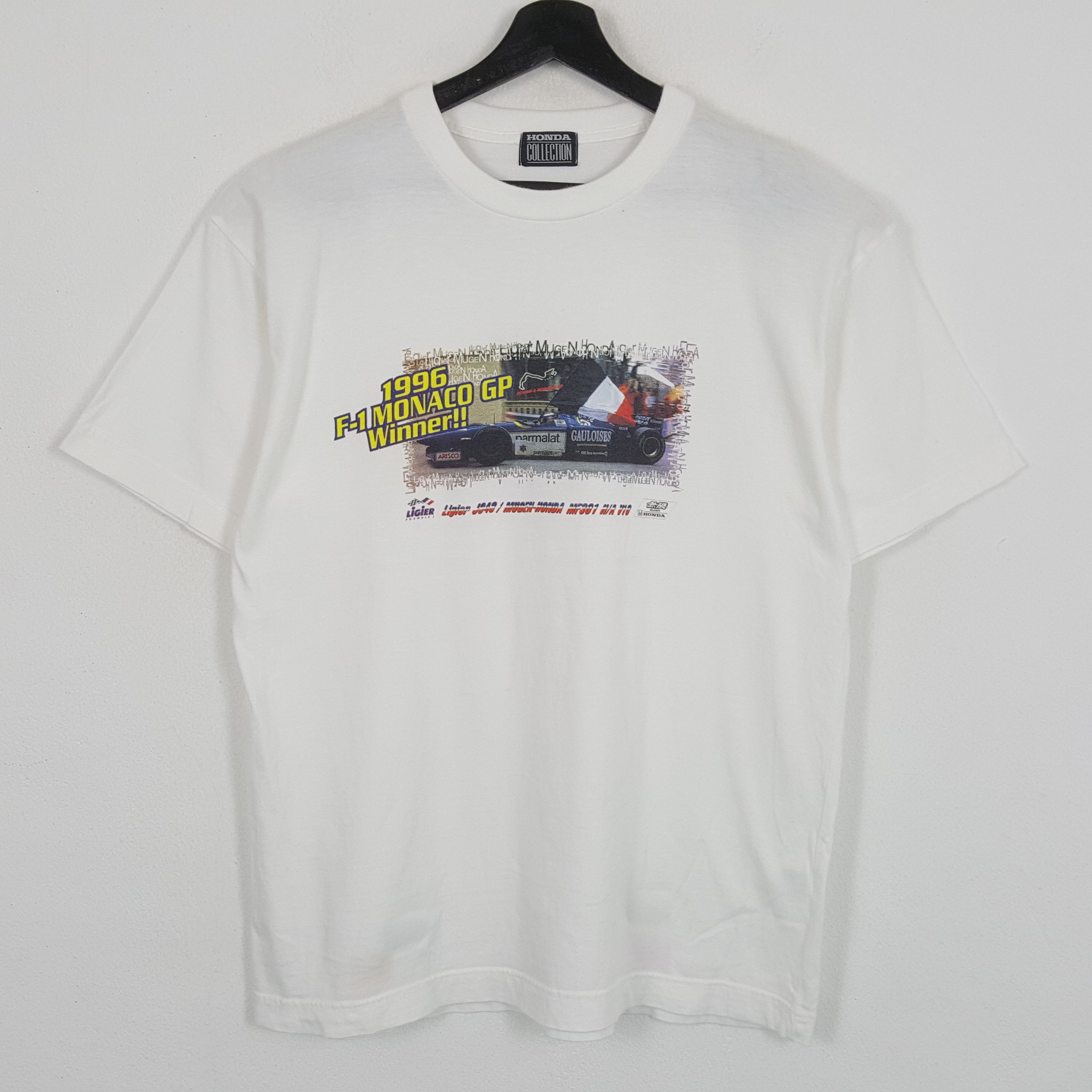 Honda × Vintage HONDA FORMULA One F1 Monaco GP Tshirt Size US L / EU 52-54 / 3 - 1 Thumbnail